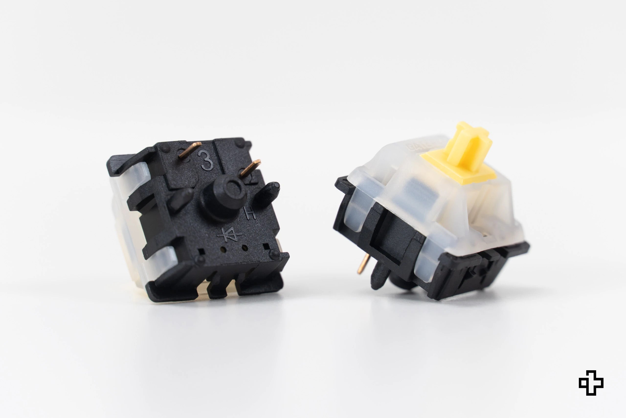 Gateron Milky Yellow Pro Fekete Alap