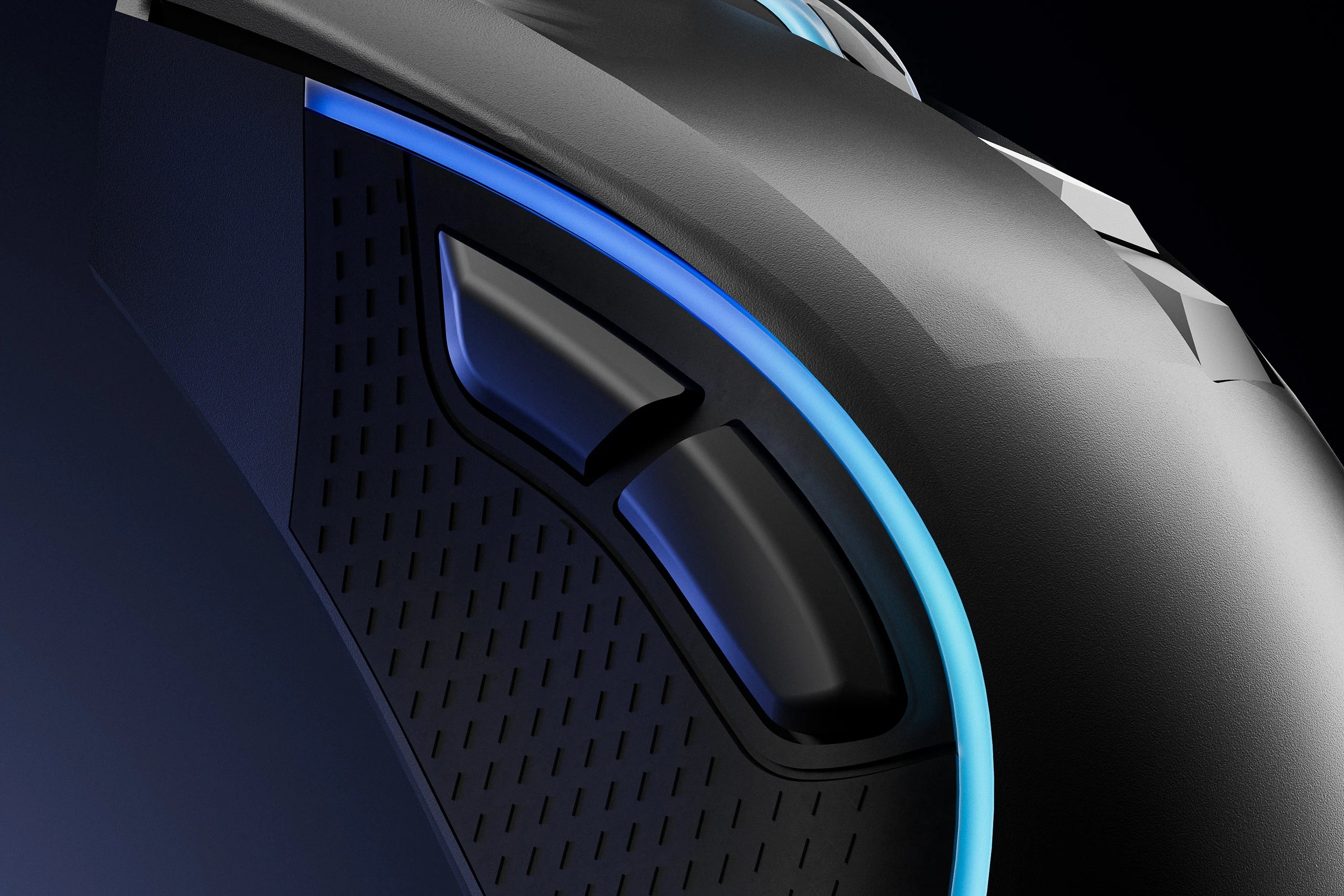 QwertyKey Gaming Egér Forge Fekete, RGB, 12.000 DPI, Szoftver