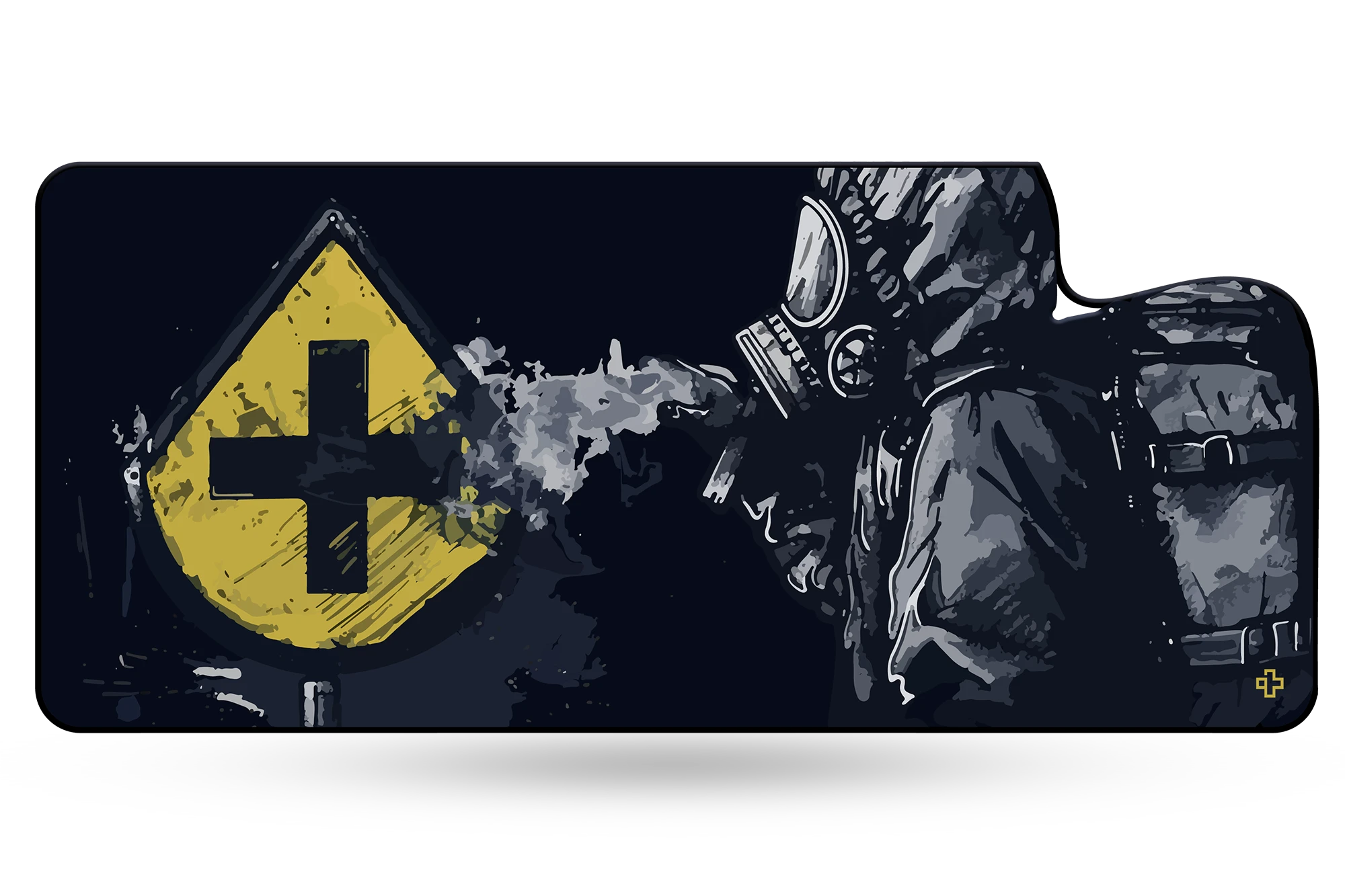 Deskmat egérpad QwertyKey Fallout 4mm szegélyezett szélével