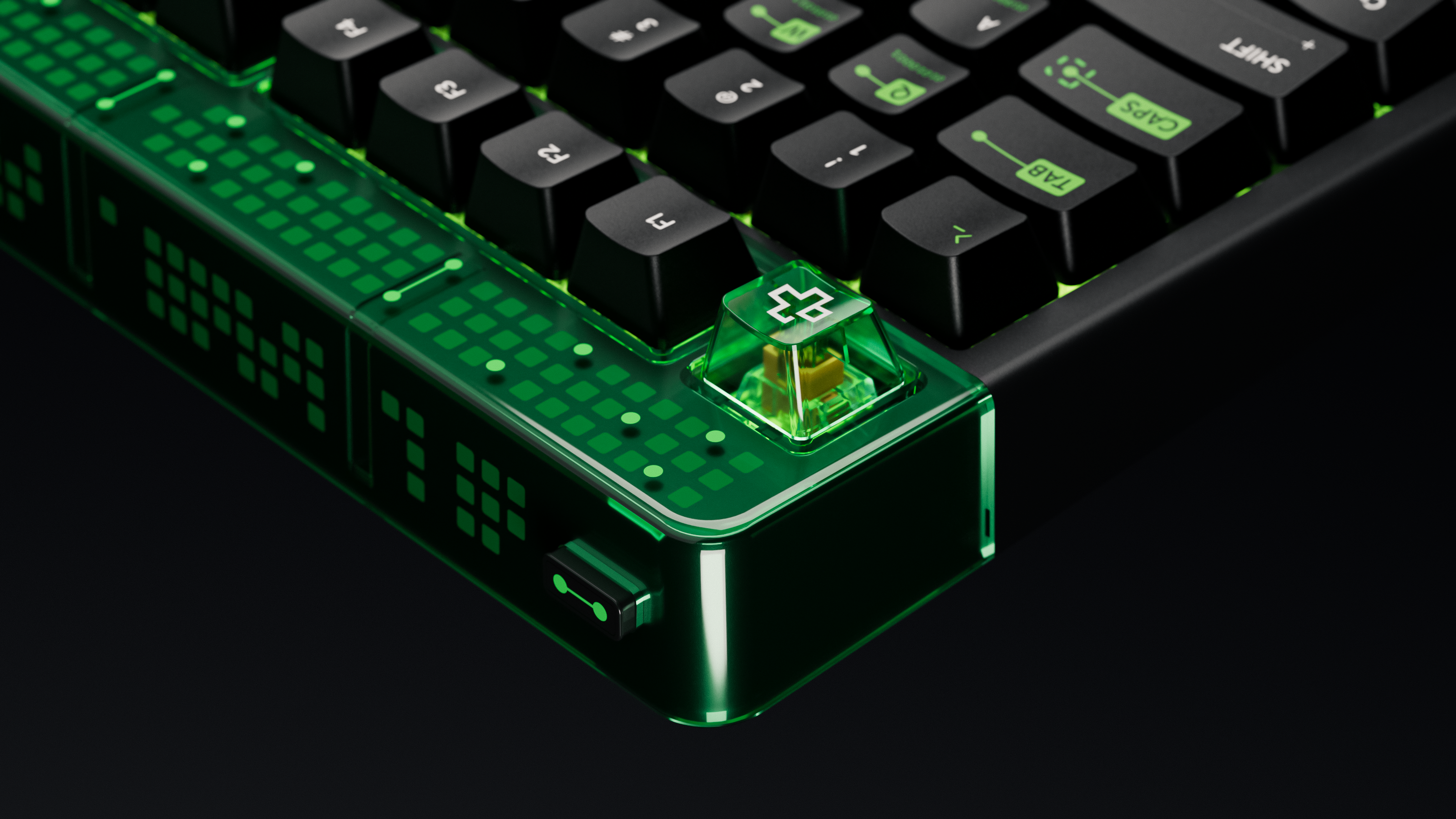 QwertyKey100 Matrix Hotswap RGB Ecran Pixel Bluetooth Gasket Mount Mechanikus Gaming Billentyűzet