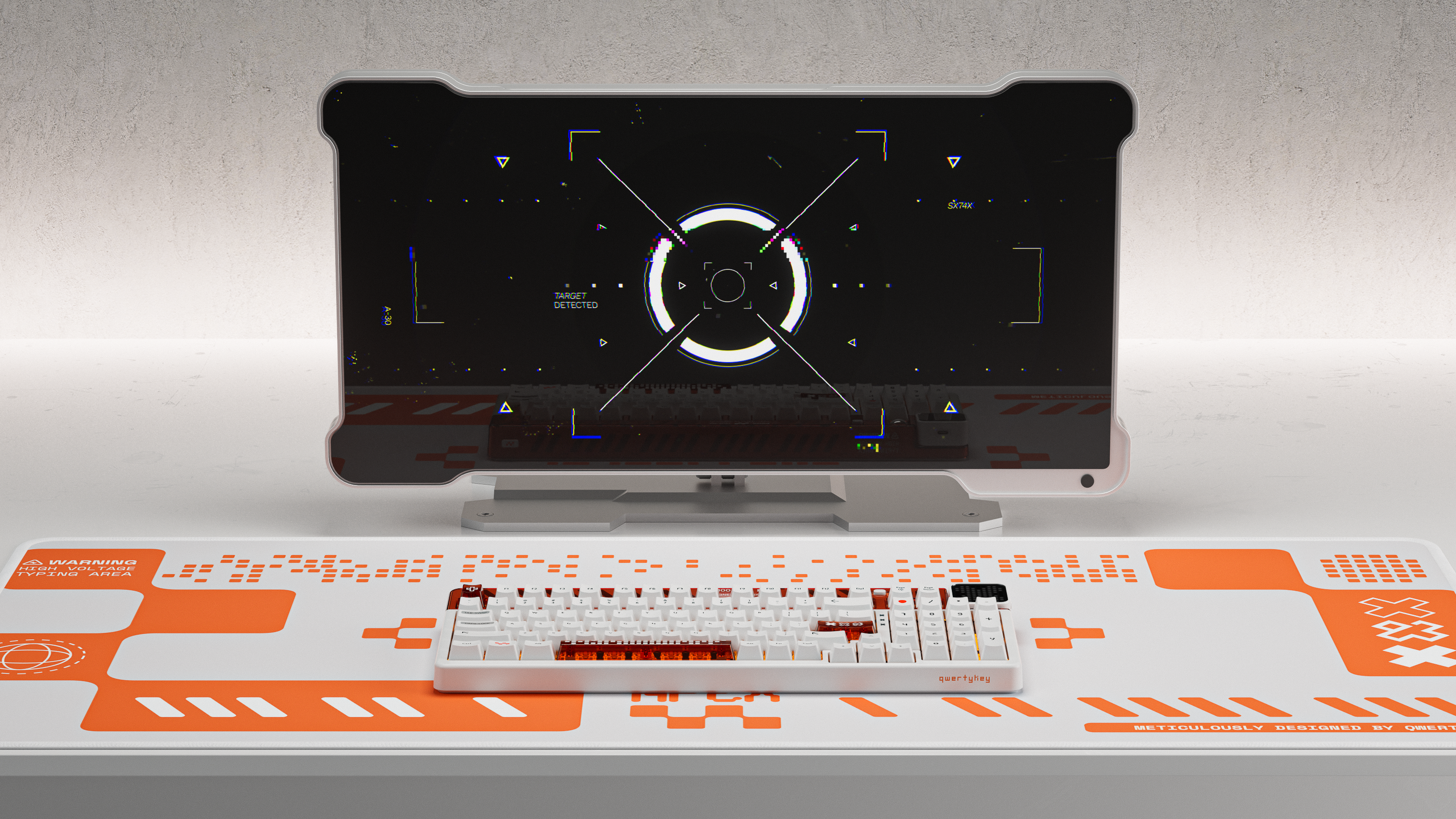 QwertyKey100 Apex Hotswap RGB Ecran Pixel Bluetooth Gasket Mount Mechanikus Gaming Billentyűzet