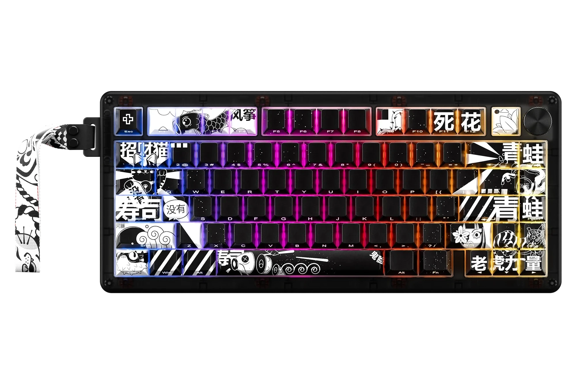 QwertyKey75 HE Momo – Hall Effekt, Gyors Trigger, RGB, Snap Tap, Mágneses Kapcsolók