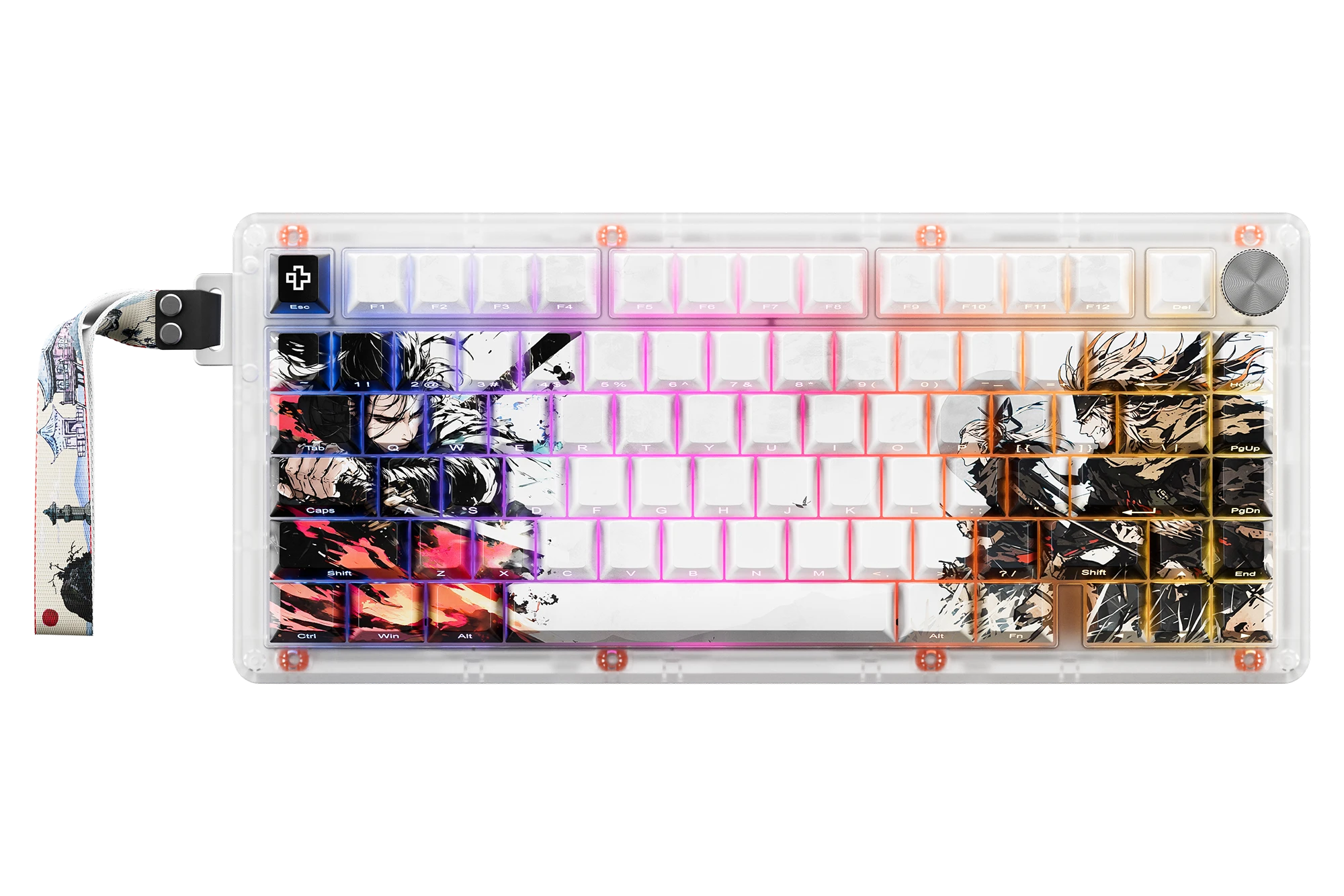 QwertyKey75 HE Striker – Hall Effektus, Gyors Trigger, RGB, Snap Tap, Mágneses Kapcsolók