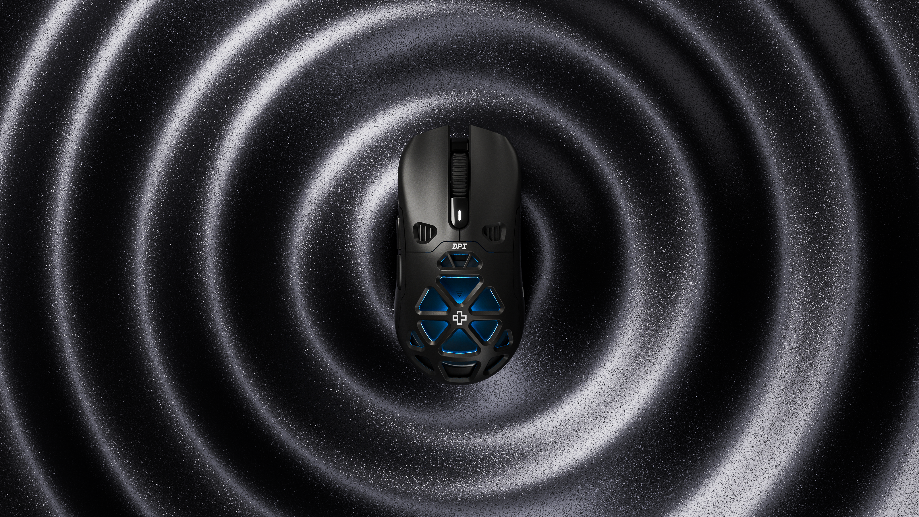 Egér QwertyKey QKM1 Vezeték nélküli Bluetooth Töltő Dokkoló Fekete