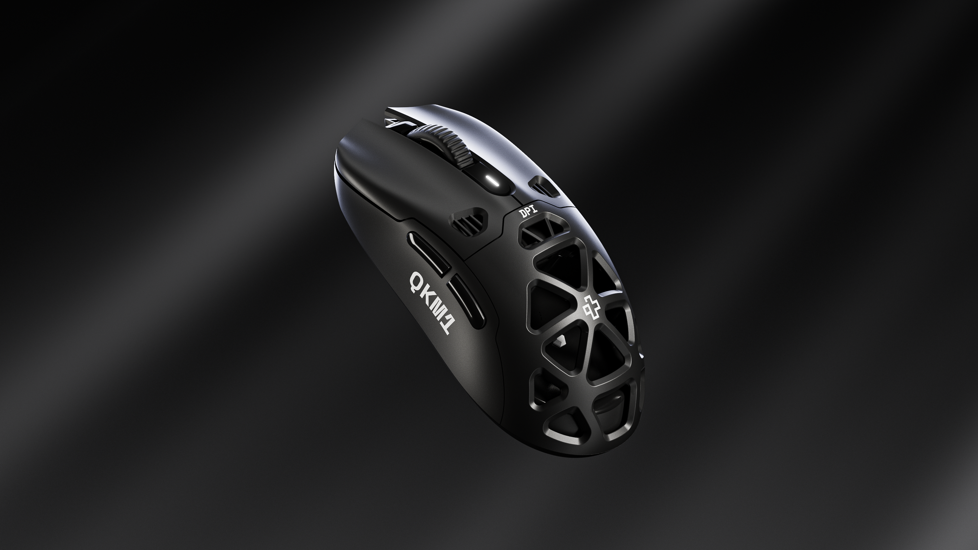 Egér QwertyKey QKM1 Vezeték nélküli Bluetooth Töltő Dokkoló Fekete