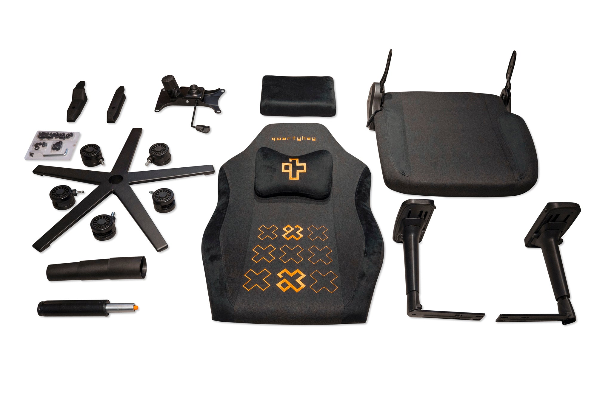 QwertyKey Gaming Szék - QK/CTRL, fekete