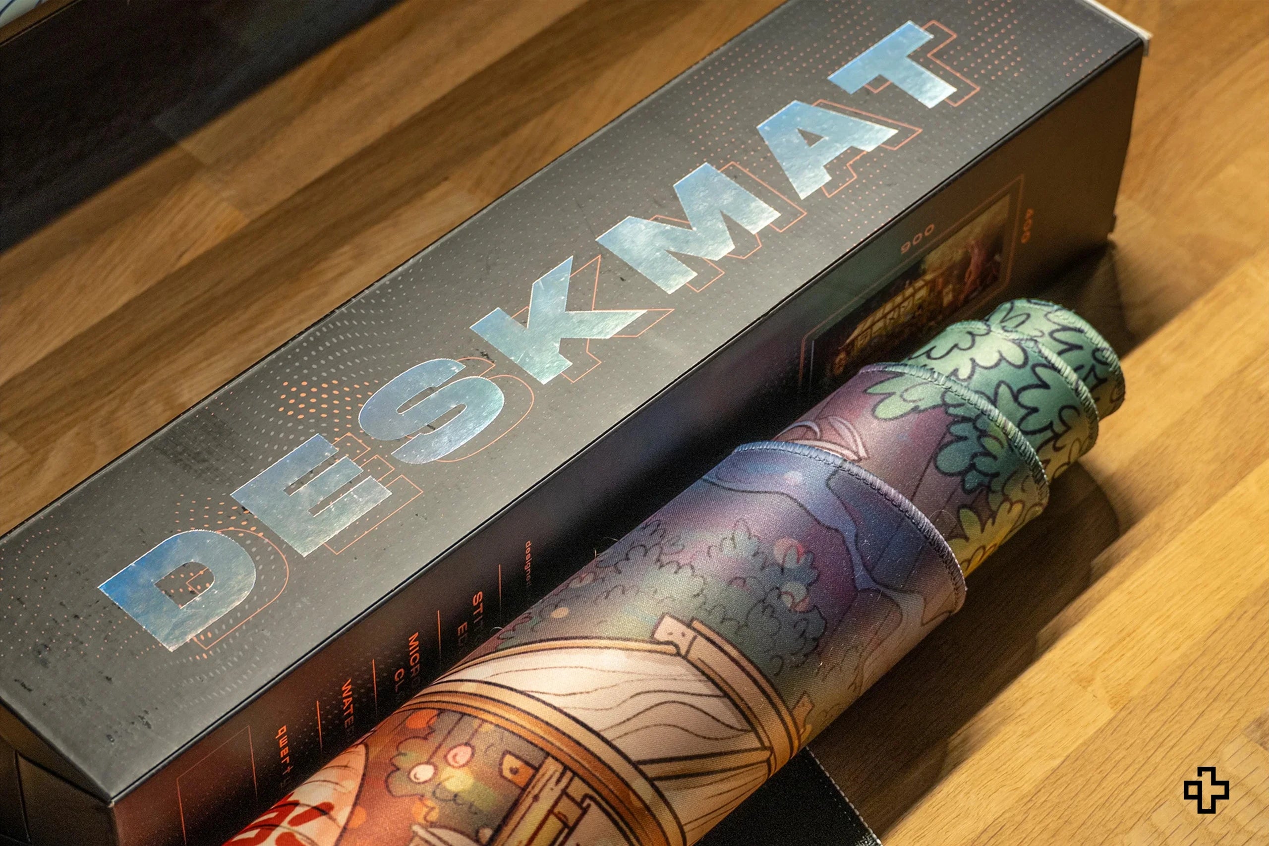 Deskmat Egérpad QwertyKey Ramen 4mm varrott szélek