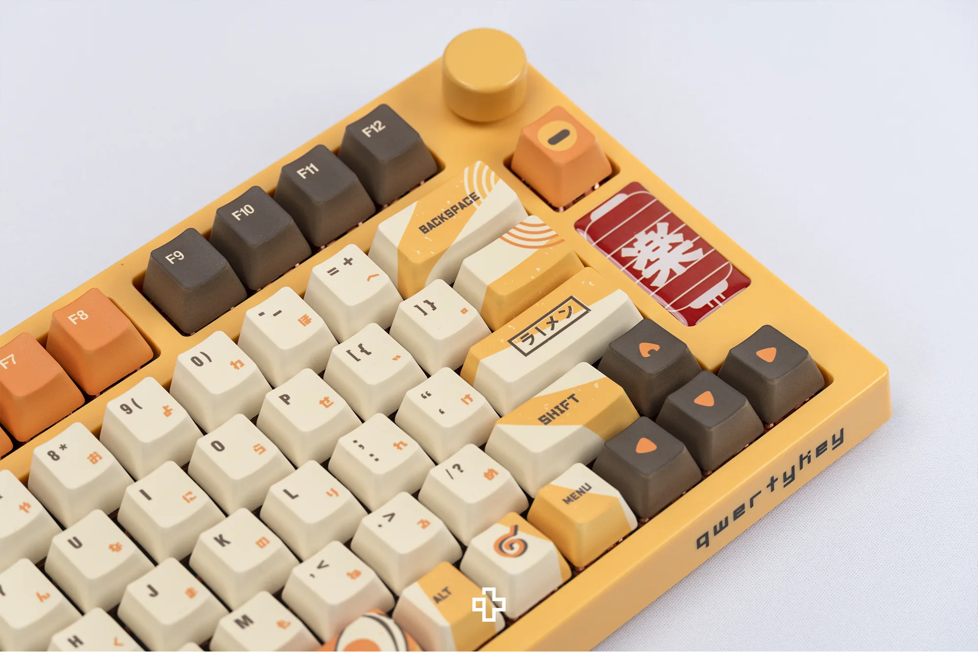 QwertyKey75 Ramen Bluetooth Vezeték nélküli Hotswap RGB Gasket Mounted Mechanikus Játékbillentyűzet