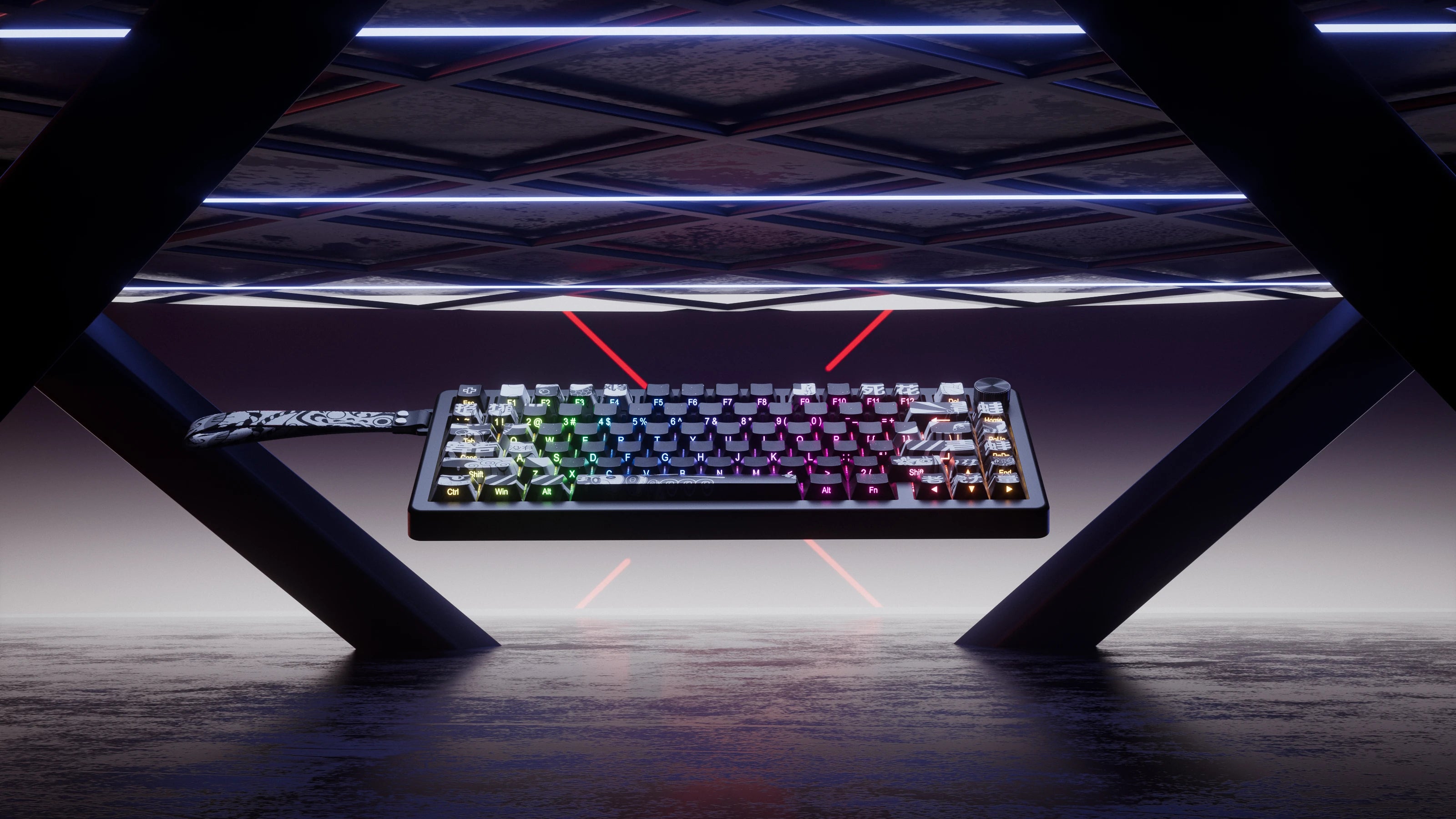 QwertyKey75 HE Momo – Hall Effekt, Gyors Trigger, RGB, Snap Tap, Mágneses Kapcsolók