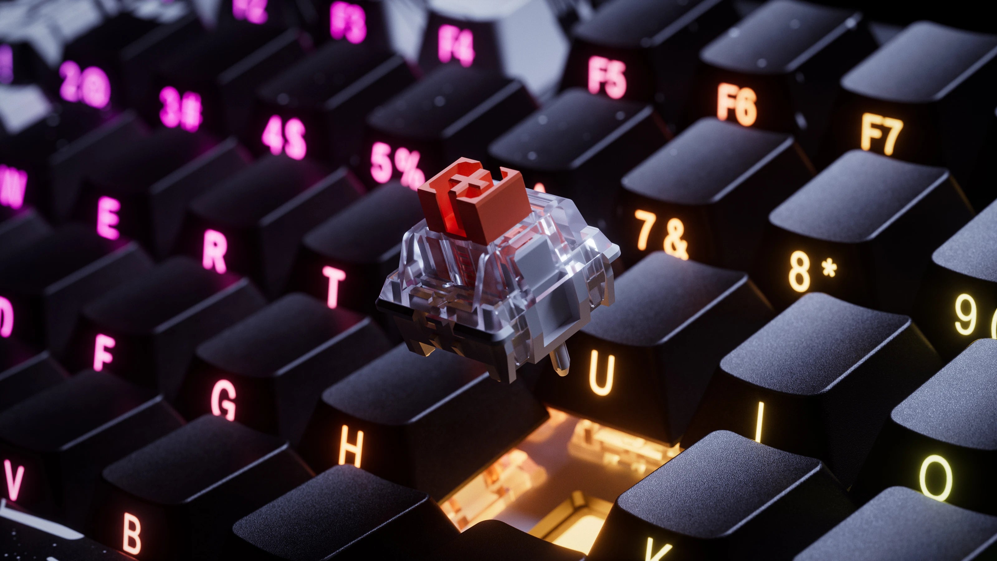 QwertyKey75 HE Momo – Hall Effekt, Gyors Trigger, RGB, Snap Tap, Mágneses Kapcsolók