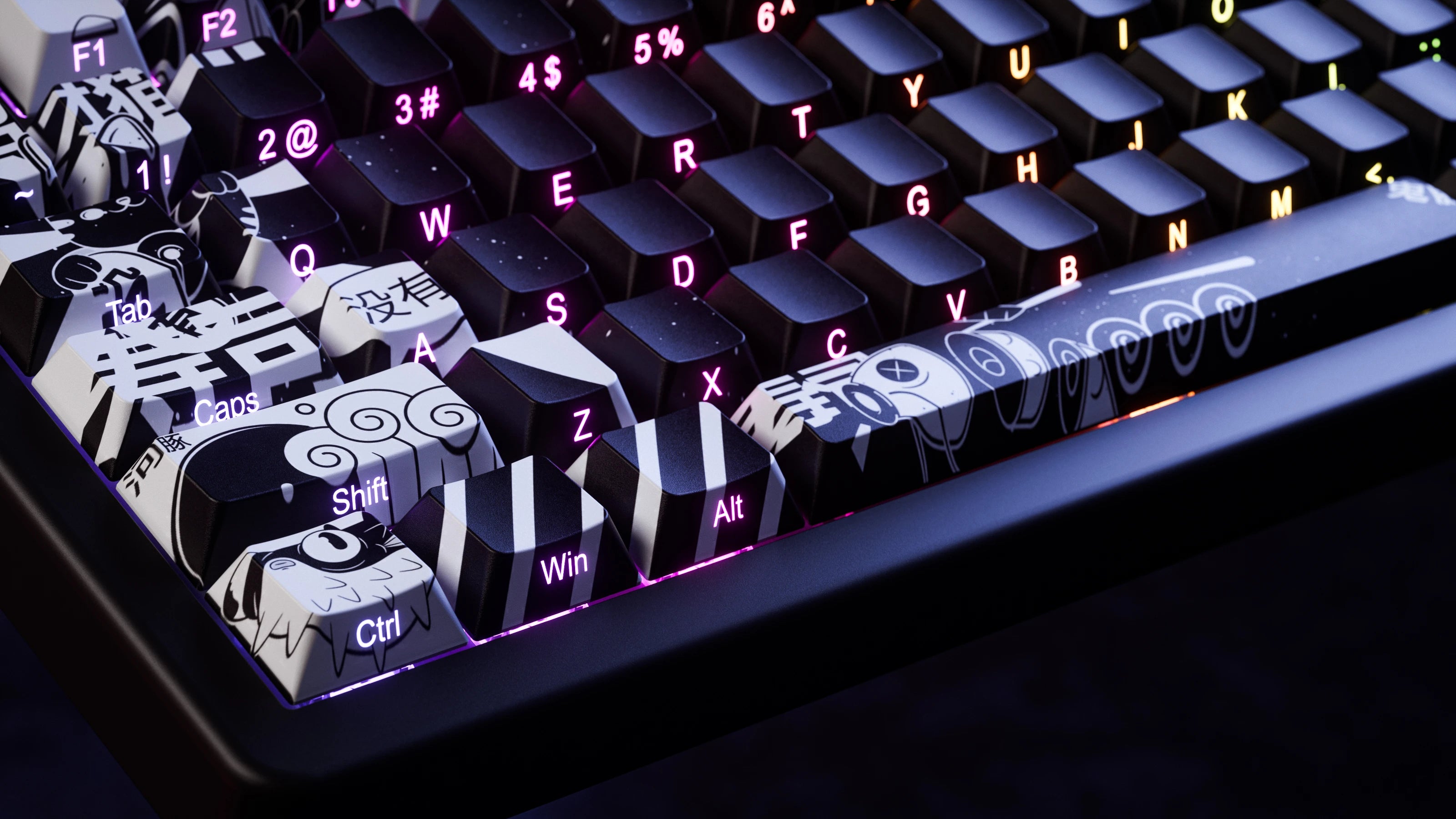 QwertyKey75 HE Momo – Hall Effekt, Gyors Trigger, RGB, Snap Tap, Mágneses Kapcsolók