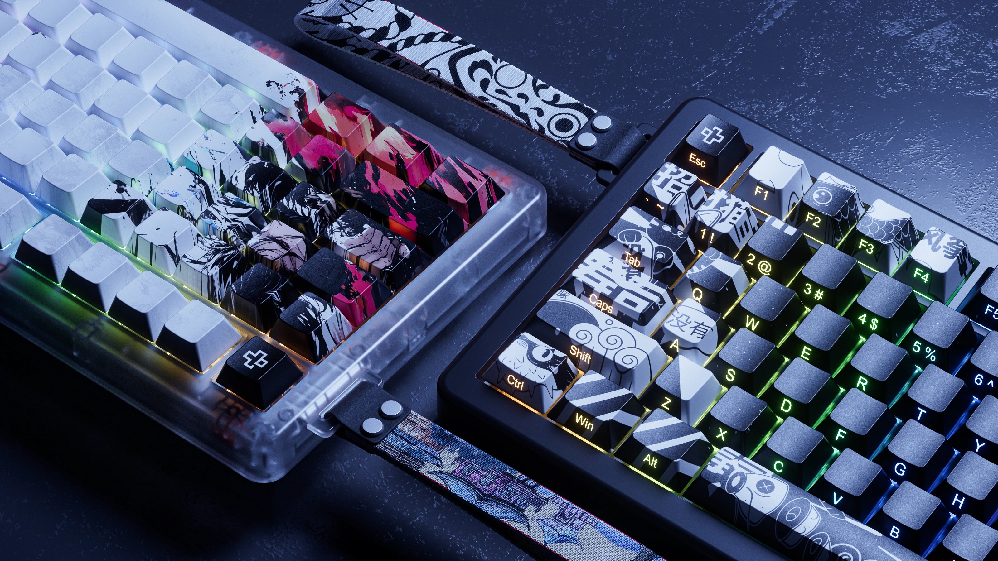 QwertyKey75 HE Striker – Hall Effektus, Gyors Trigger, RGB, Snap Tap, Mágneses Kapcsolók