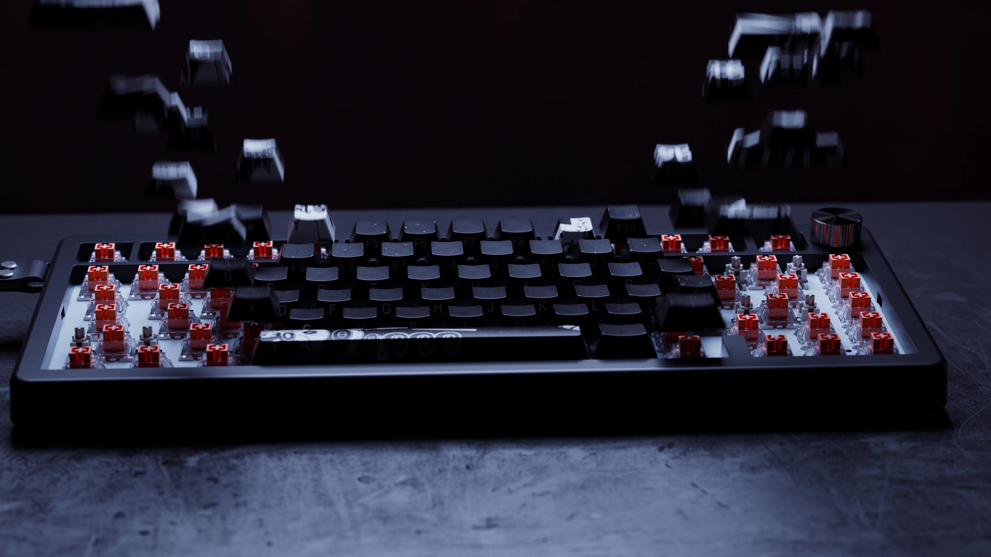 QwertyKey75 HE Momo – Hall Effekt, Gyors Trigger, RGB, Snap Tap, Mágneses Kapcsolók