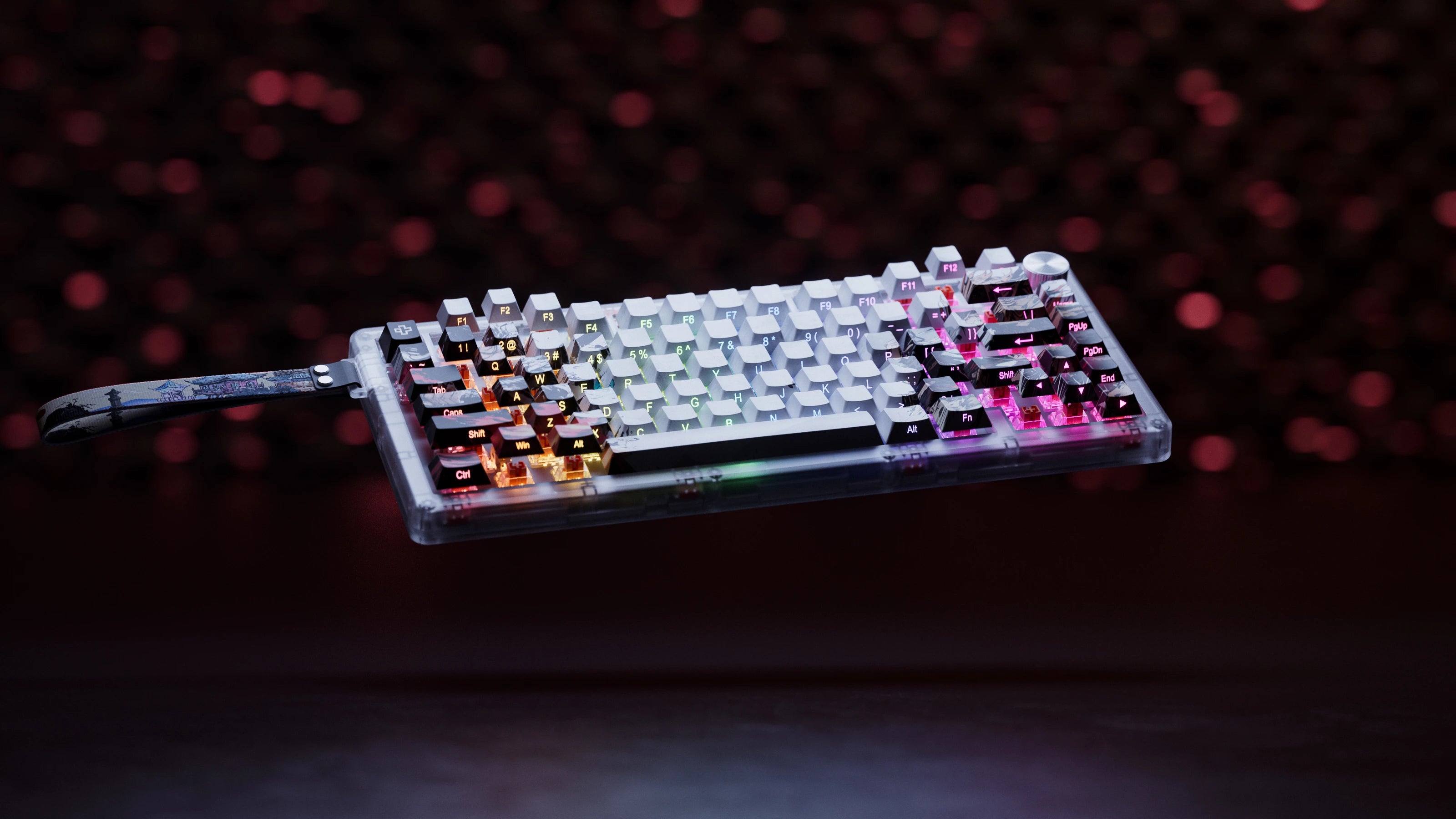 QwertyKey75 HE Striker – Hall Effektus, Gyors Trigger, RGB, Snap Tap, Mágneses Kapcsolók