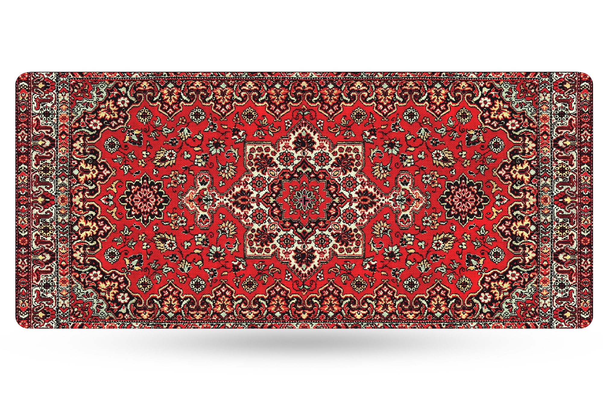 Deskmat Egérpad QwertyKey Balkáni 4mm varrott szélekkel