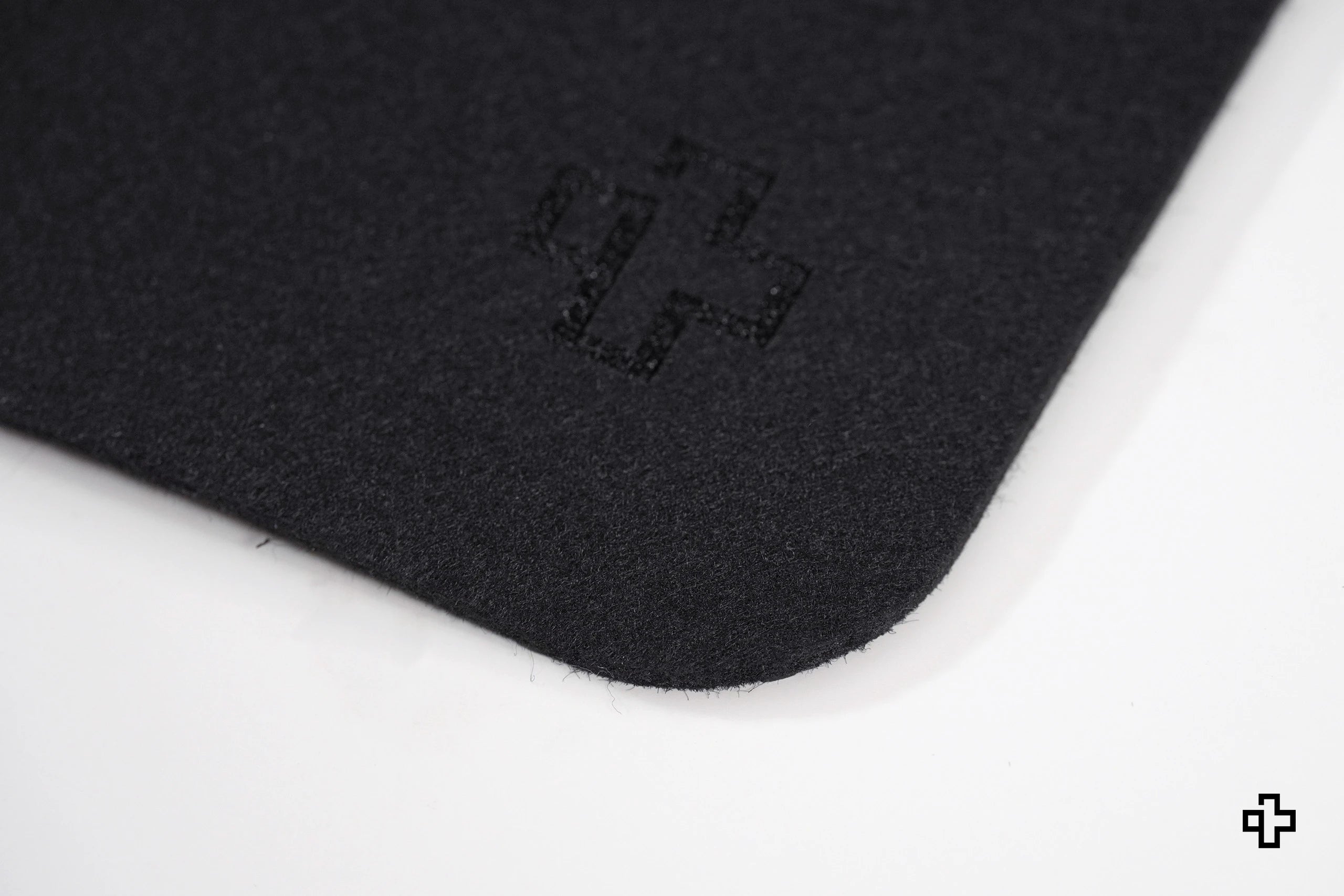 Irodai Asztali Párna Egérpad QwertyKey Filc Fekete