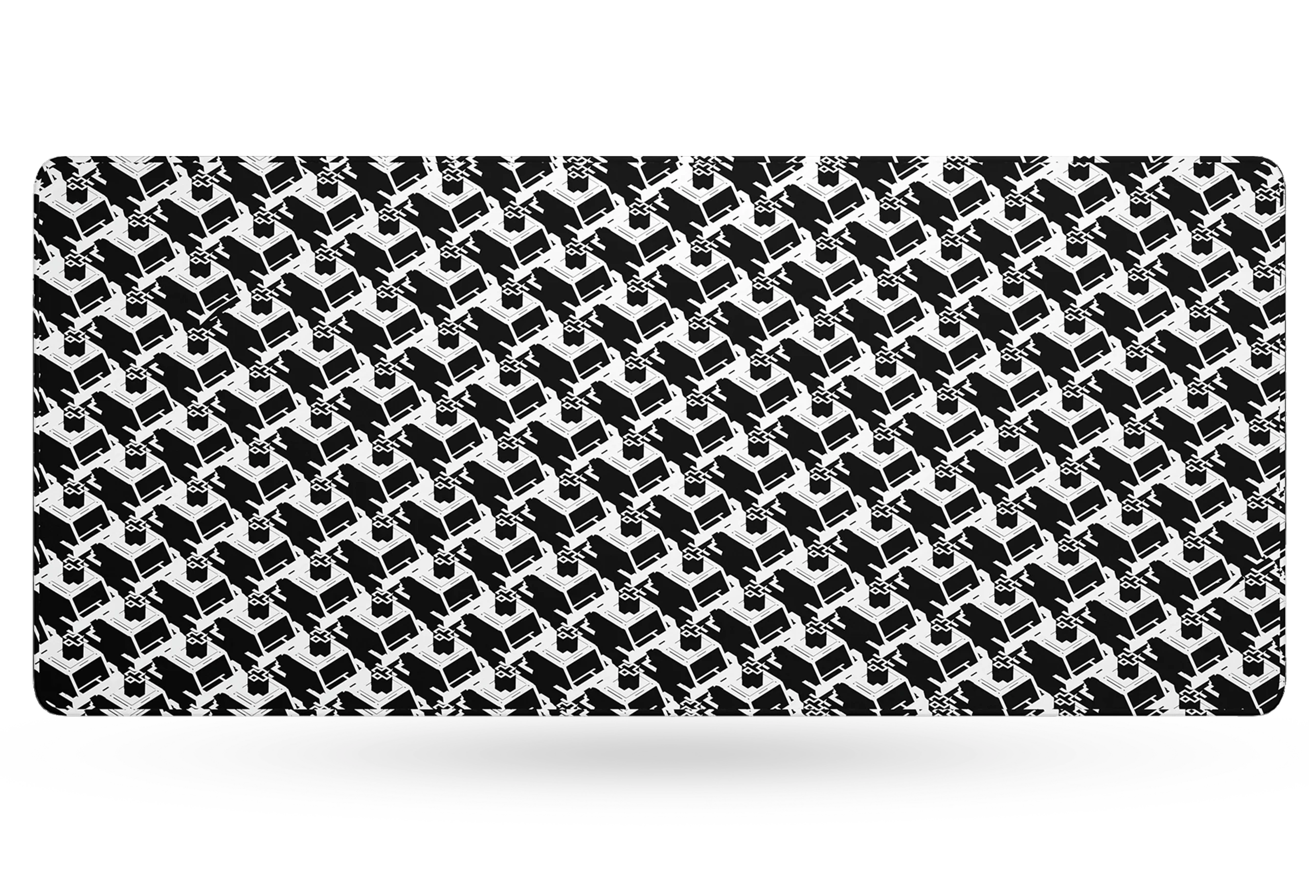 Deskmat Egérpad QwertyKey Temető 4mm varrott szélek