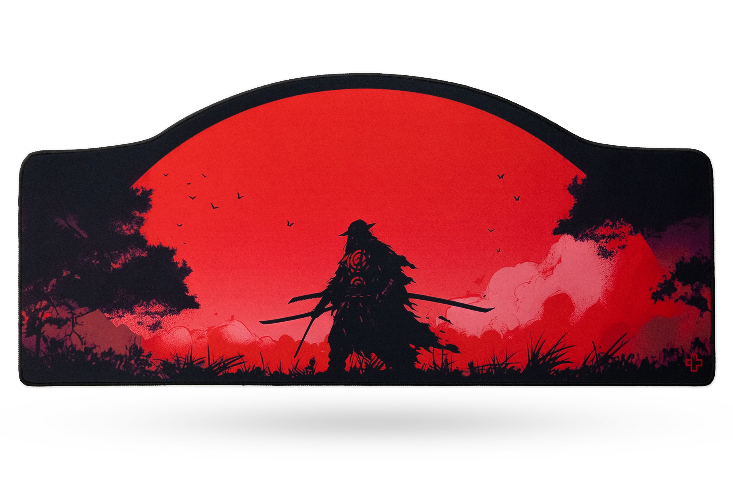 Deskmat Egérpad QwertyKey Samurai 4mm varrott szélekkel