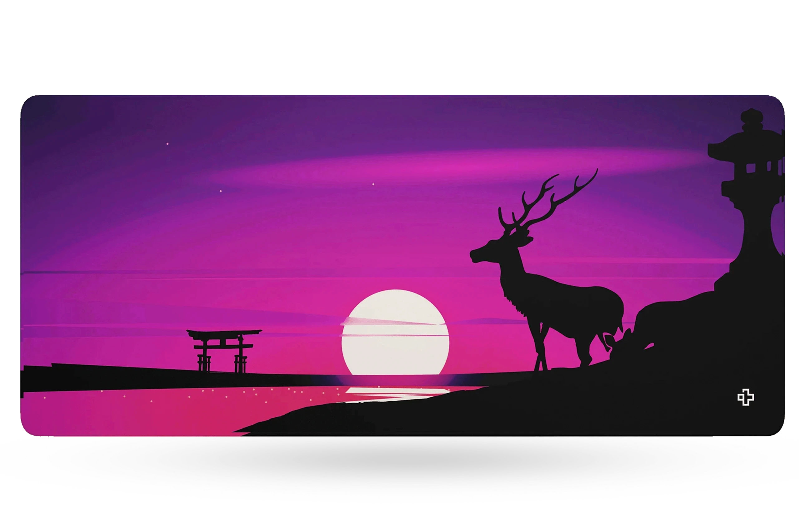 Deskmat Egérpad QwertyKey Sunshine 4mm varrott szélek