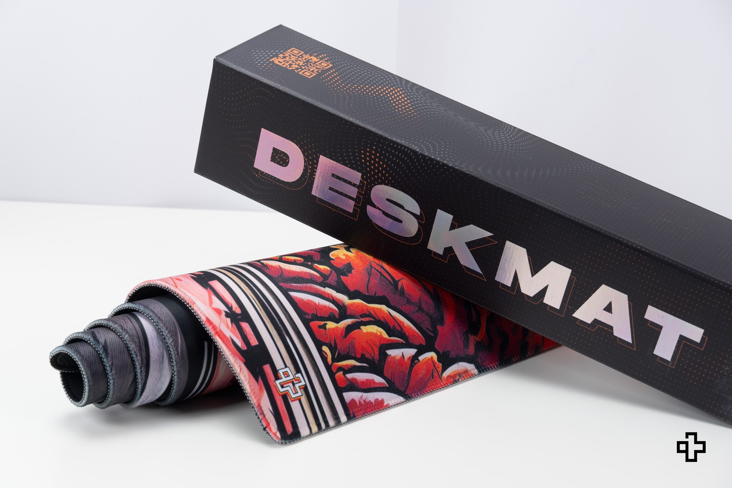 Deskmat Egérpad QwertyKey Formula Naplemente 4mm varrott szélek