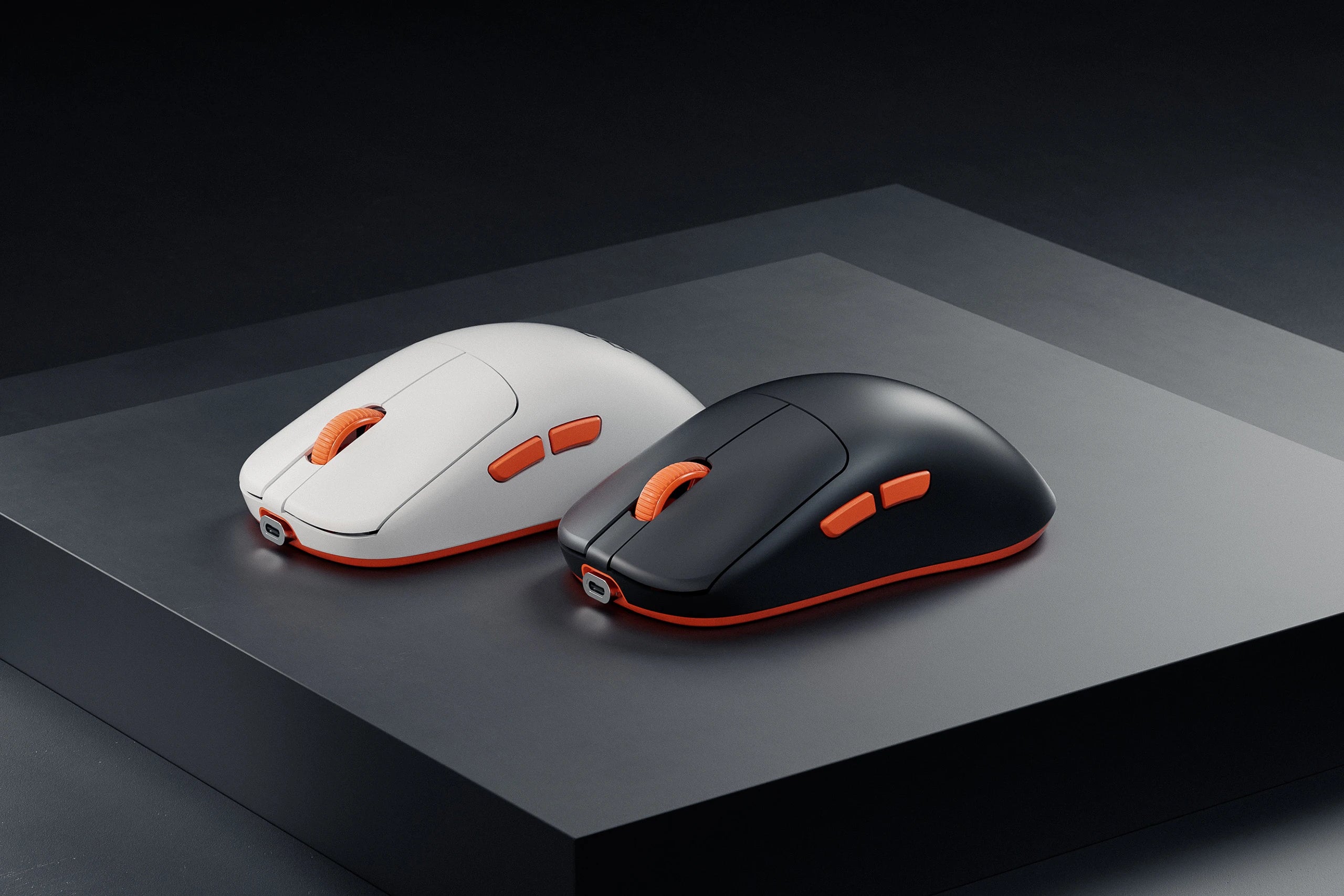 QwertyKey Falcon Alb 8K Gaming Egér, 30.000 DPI, Bluetooth vezeték nélküli Trio mód, Pixart 3950