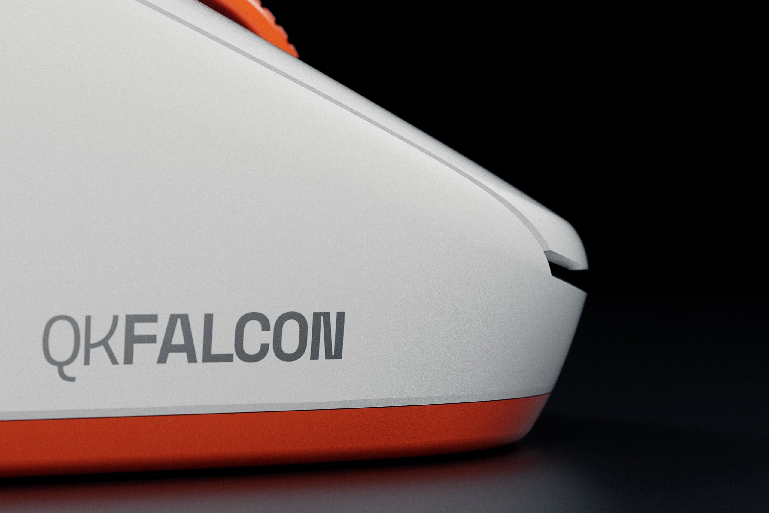 QwertyKey Falcon Alb 8K Gaming Egér, 30.000 DPI, Bluetooth vezeték nélküli Trio mód, Pixart 3950