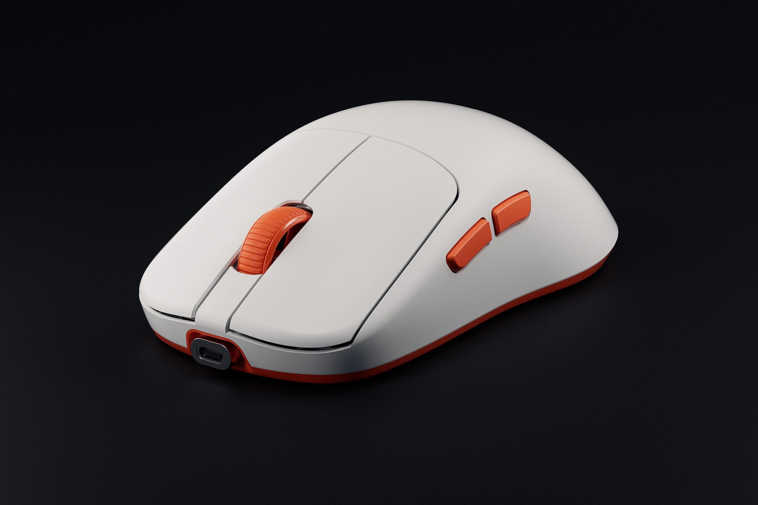 QwertyKey Falcon Alb 8K Gaming Egér, 30.000 DPI, Bluetooth vezeték nélküli Trio mód, Pixart 3950