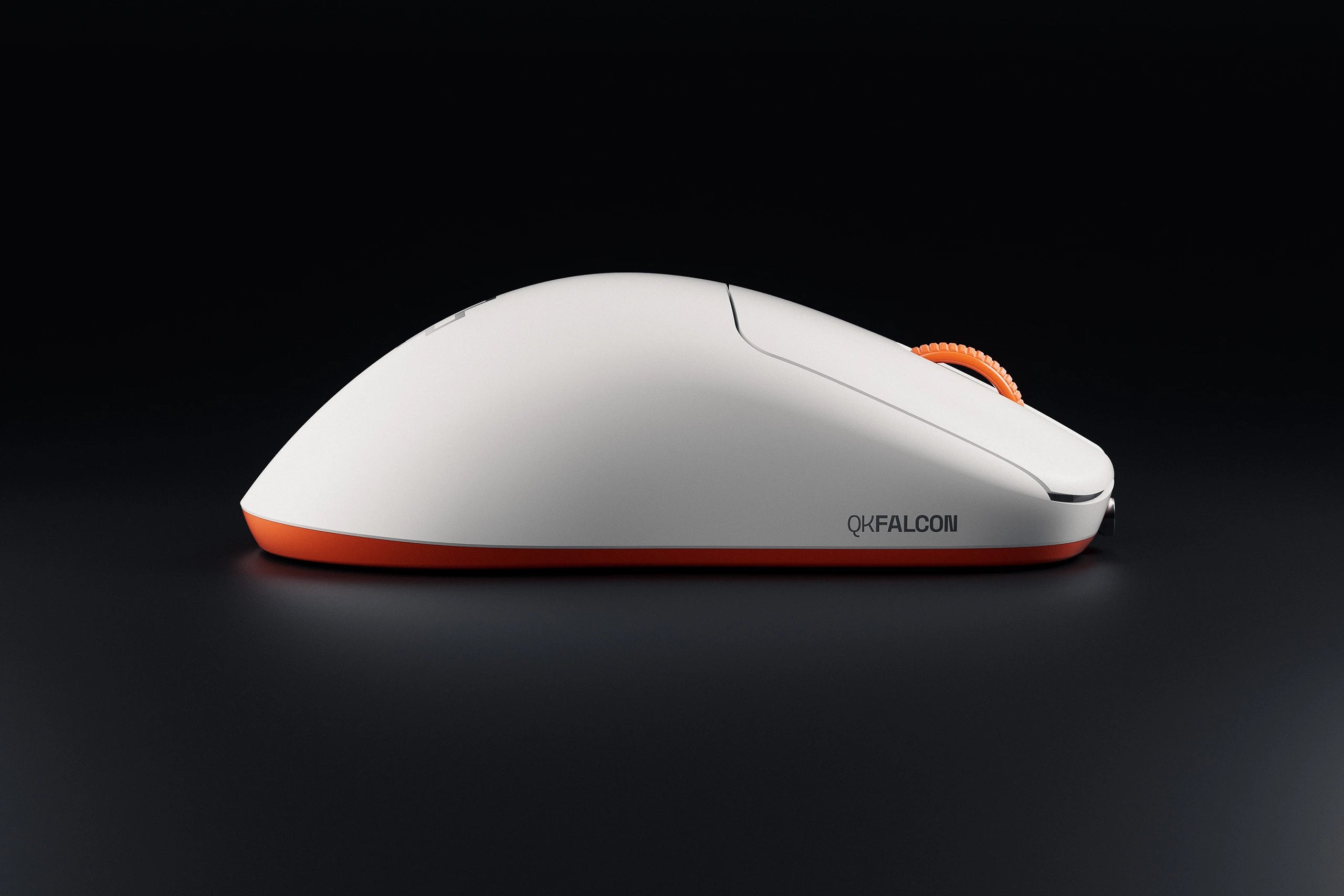QwertyKey Falcon Alb 8K Gaming Egér, 30.000 DPI, Bluetooth vezeték nélküli Trio mód, Pixart 3950