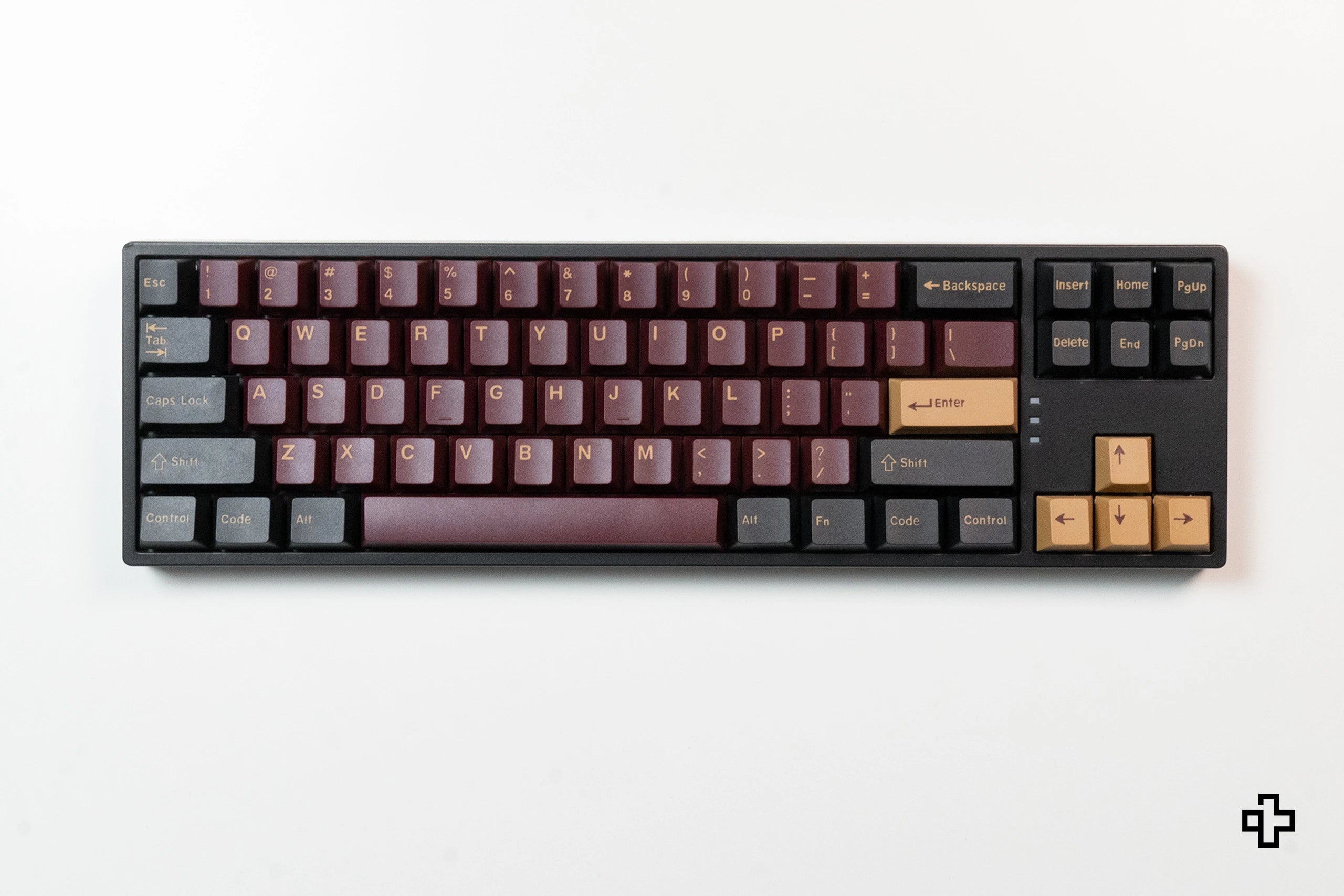 Állítsa be az íz QwertyKey Sangria PBT Dupla lövés Profil OEM