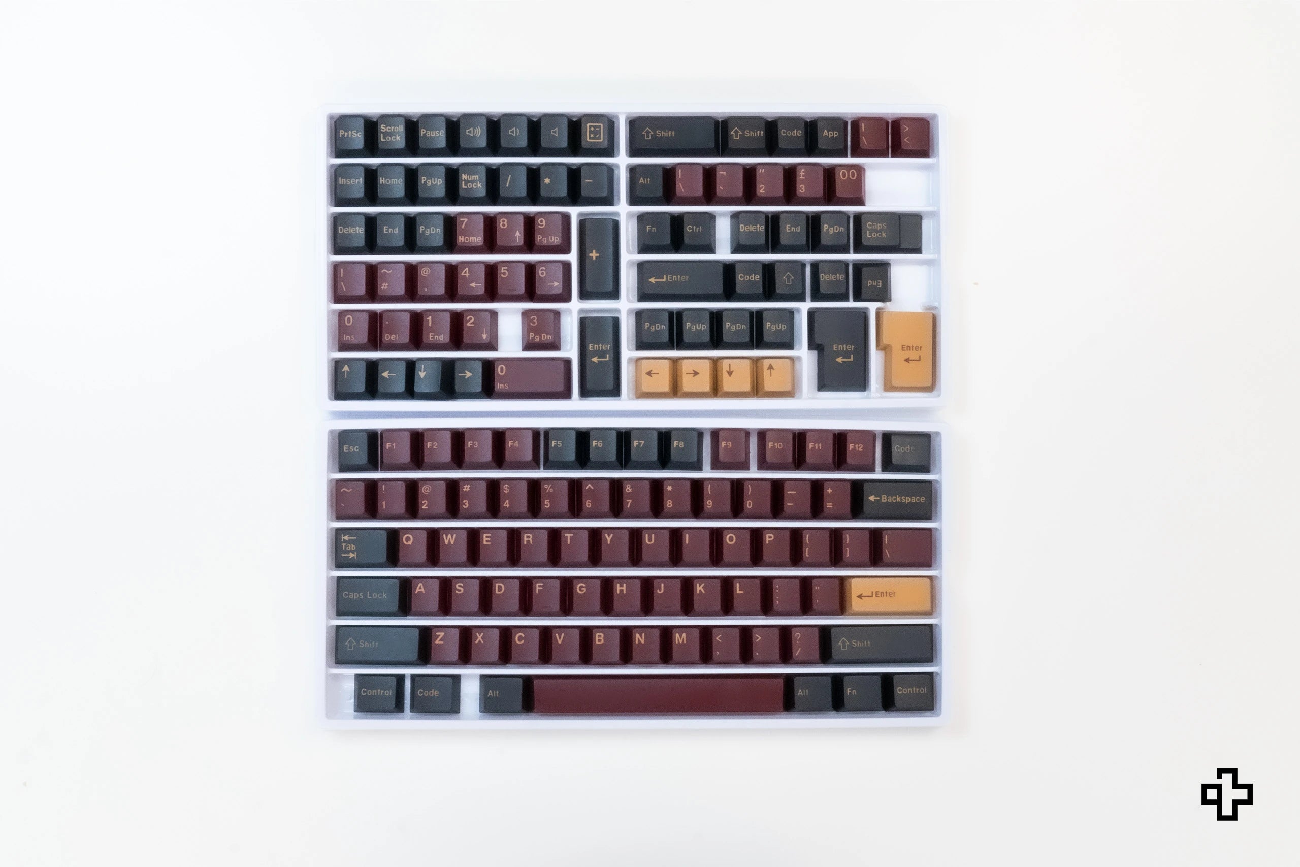 Állítsa be az íz QwertyKey Sangria PBT Dupla lövés Profil OEM