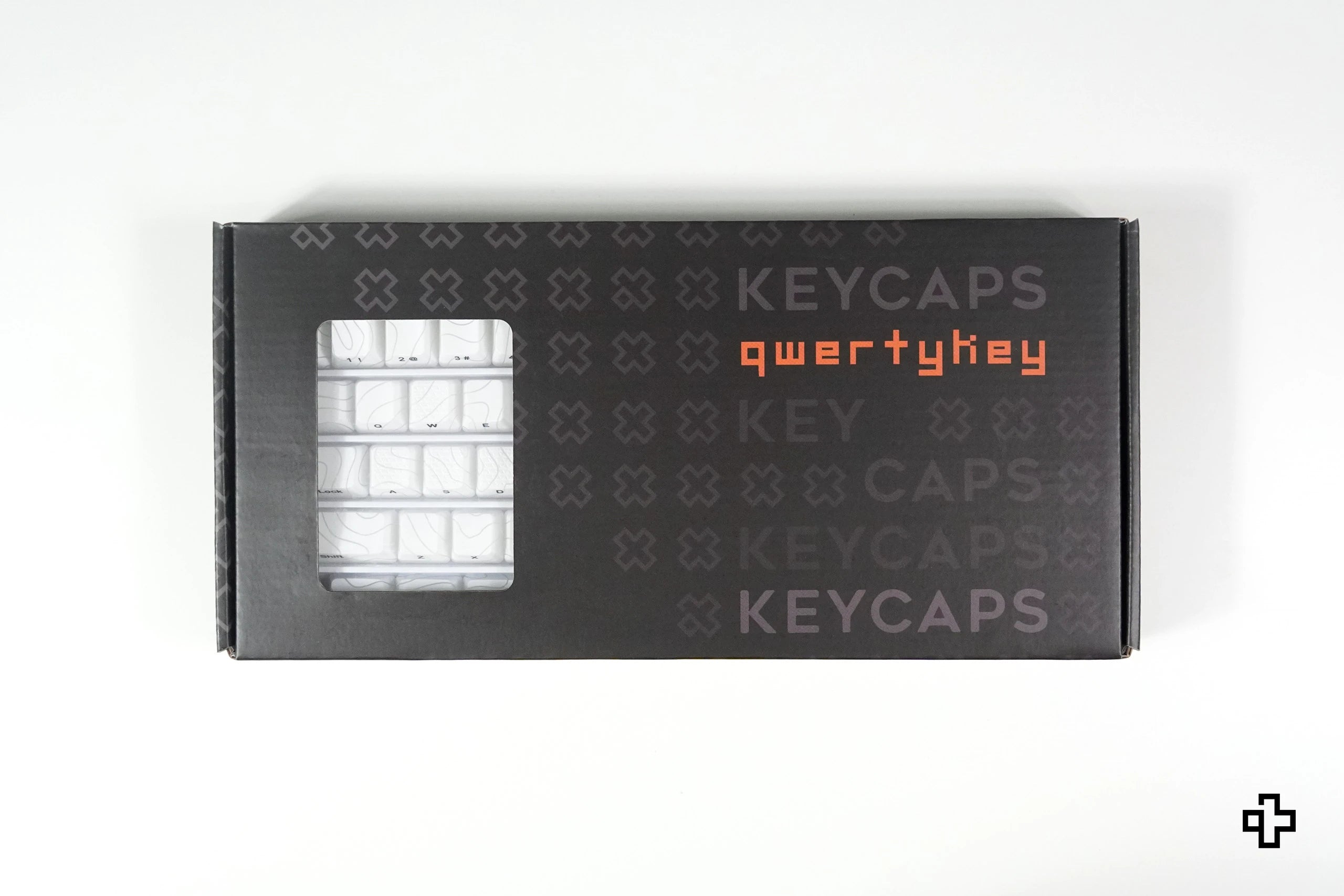 Set Taste Topográfiai QwertyKey Technológia IMD Alb