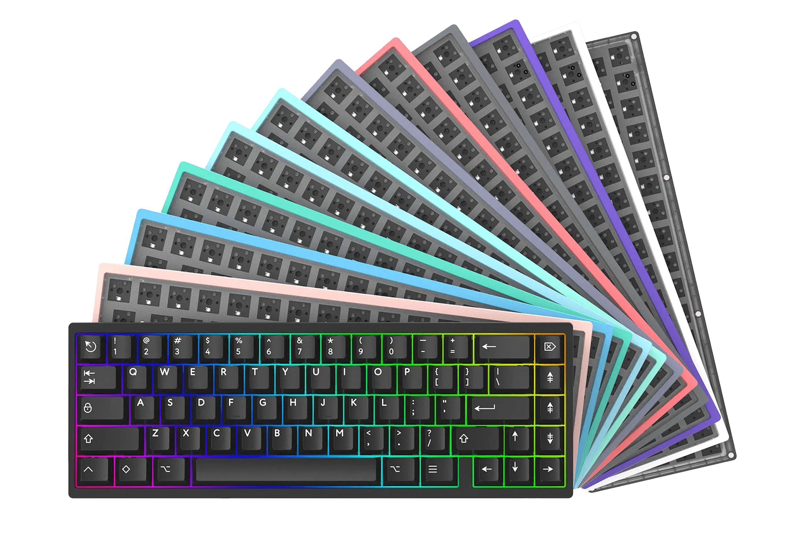KBD67 Lite R4 Kit Mechanikus Billentyűzet