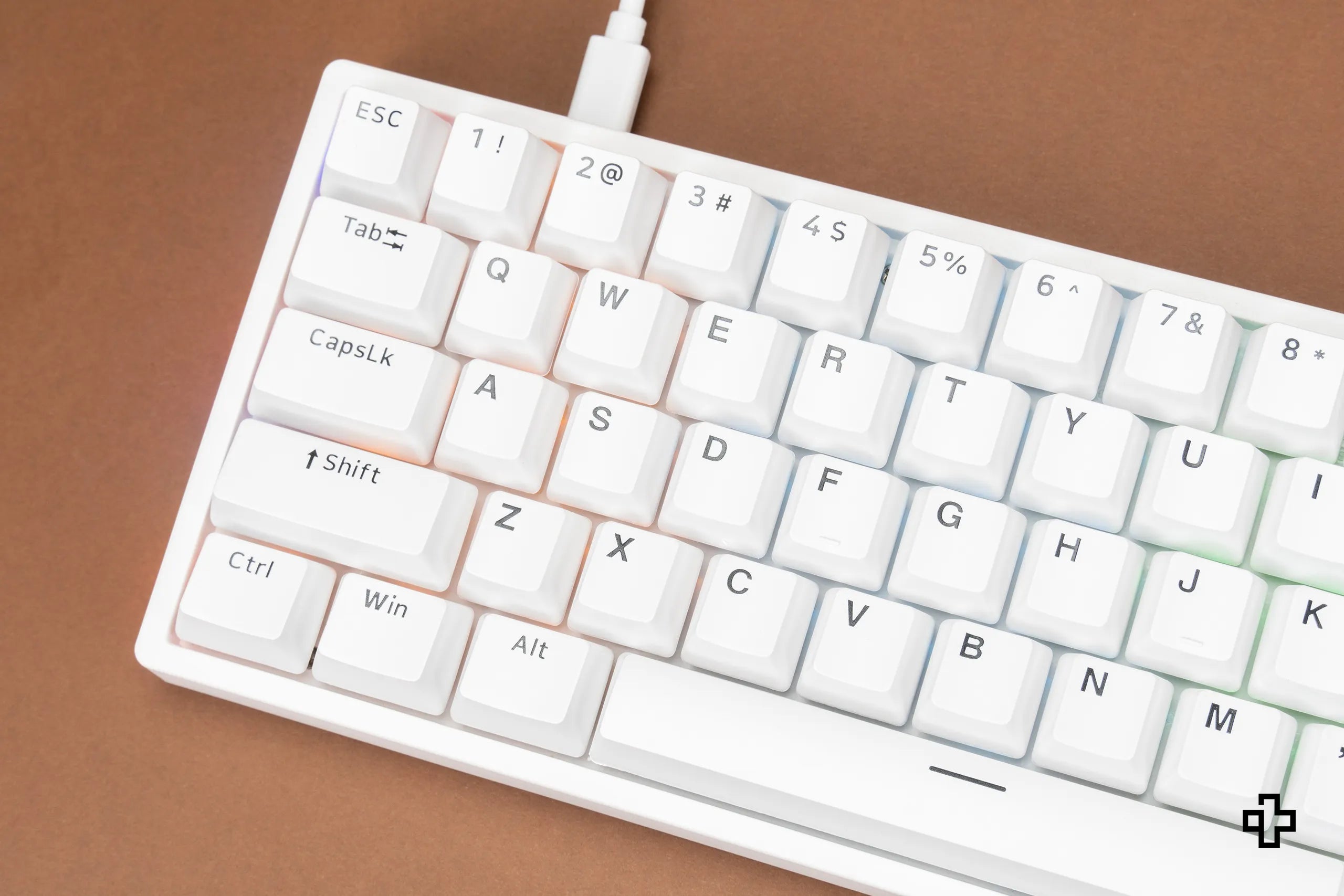 Set íz QwertyKey BoW V2 Fekete fehér PBT Dupla lövés Profil OEM