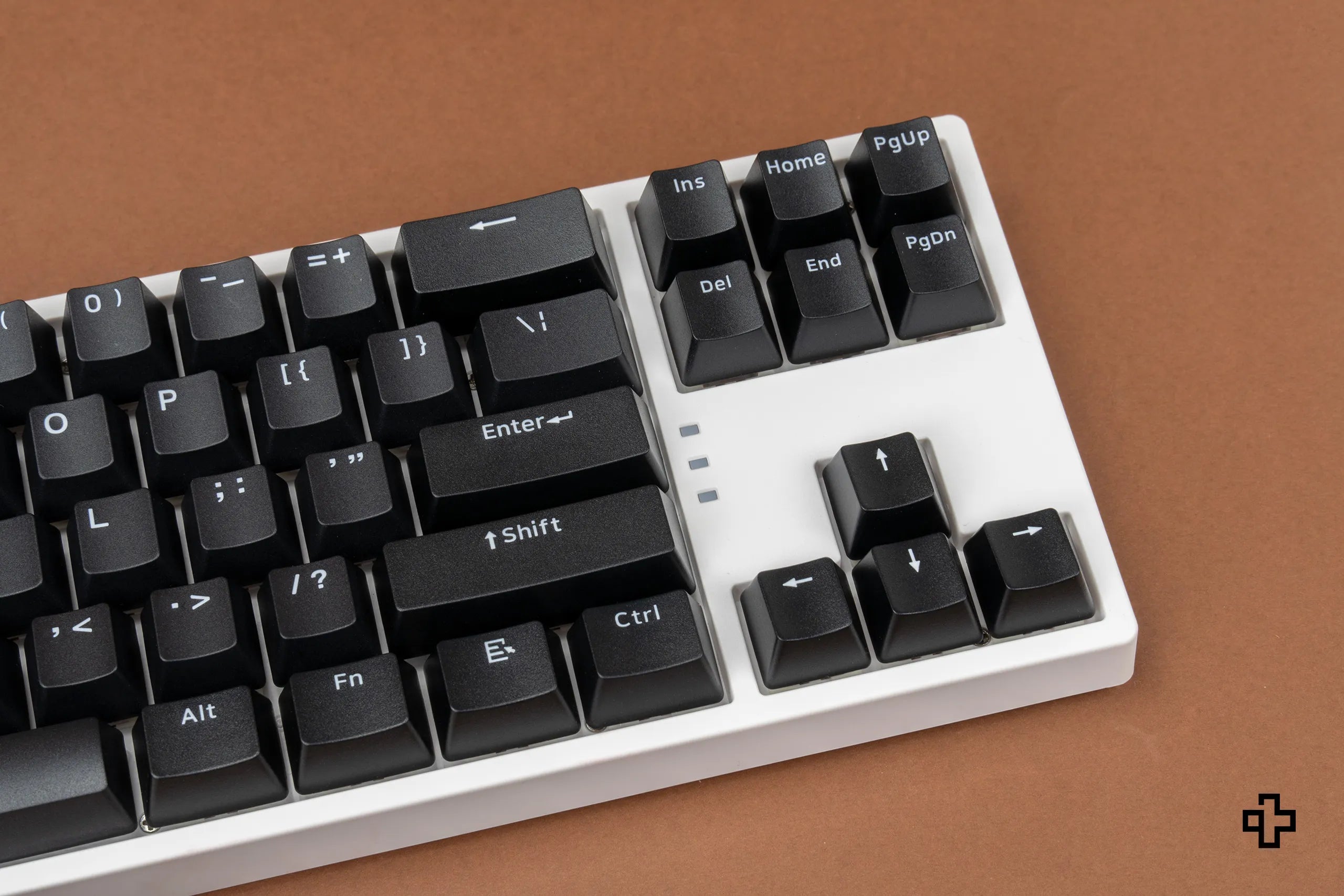 Állítsa be az íz QwertyKey WoB V2 Fehér Fekete PBT Dupla Lövés Profil OEM