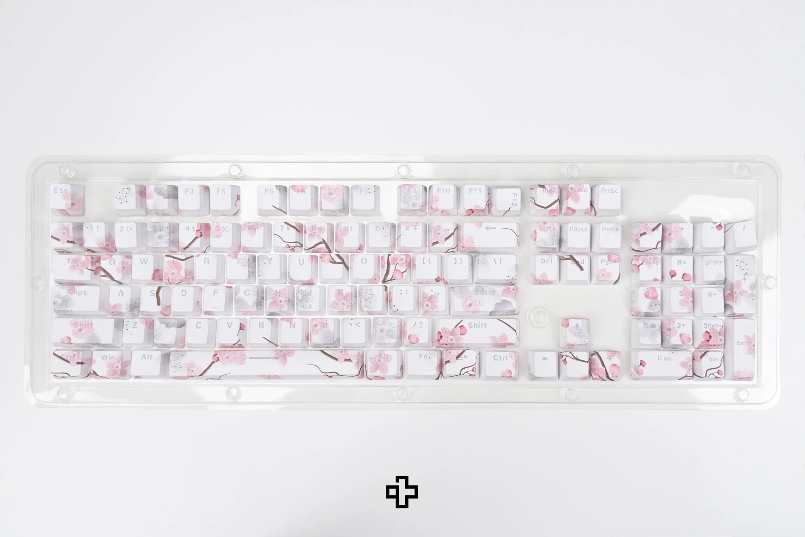 Set Taste Sakura Áttetsző Profil OEM Anyag ABS dupla lövés