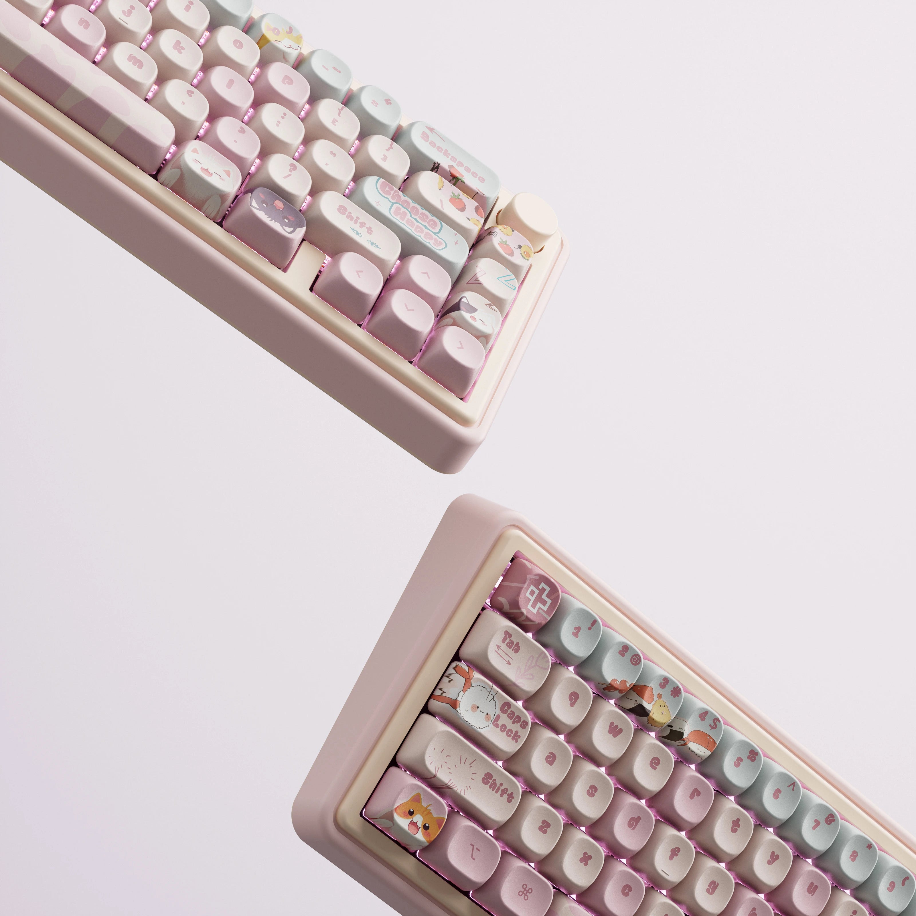 QwertyKey65 Pro Bliss Bluetooth Vezeték nélküli VIA Hotswap RGB Mechanikus Gaming Billentyűzet