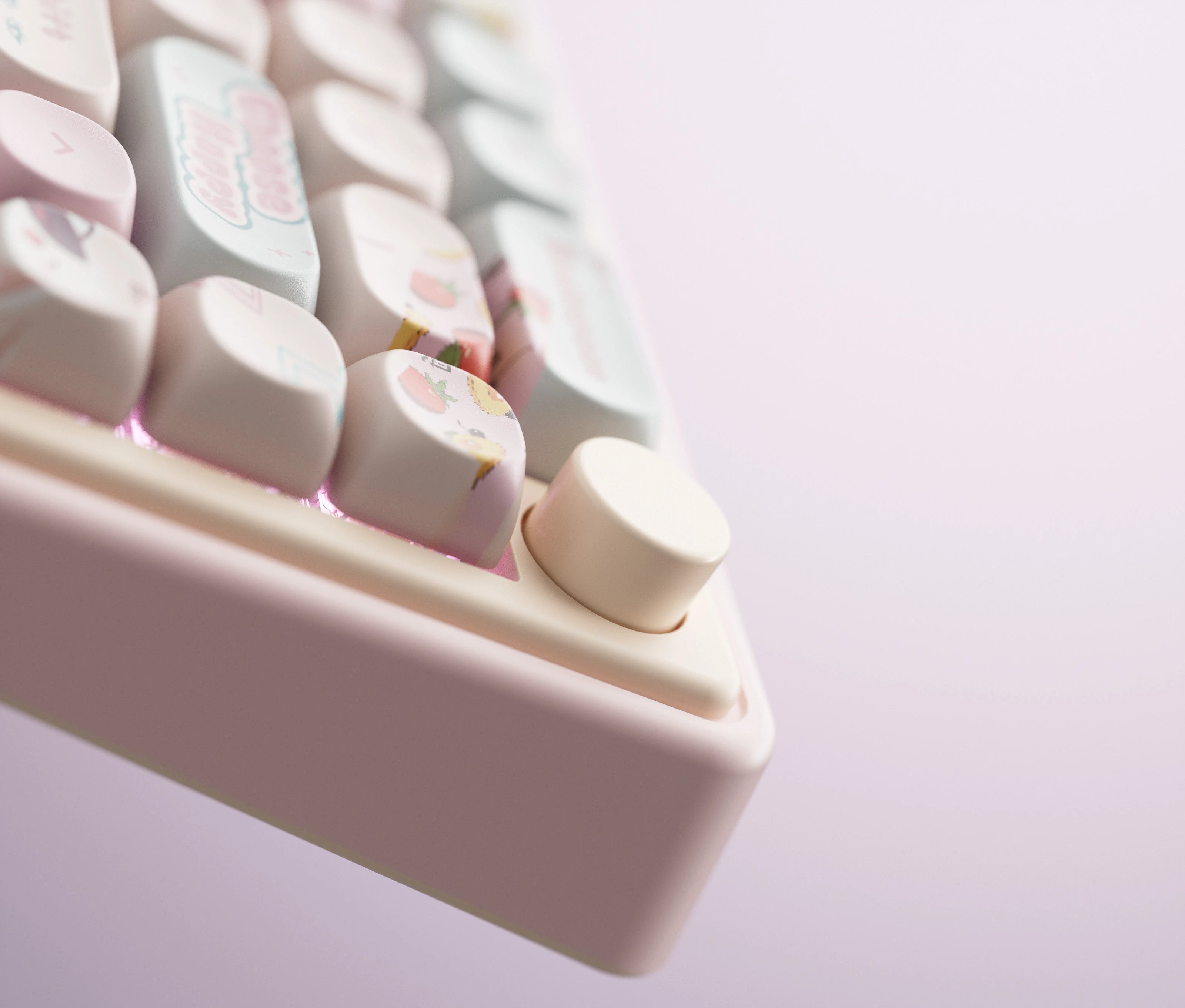 QwertyKey65 Pro Bliss Bluetooth Vezeték nélküli VIA Hotswap RGB Mechanikus Gaming Billentyűzet