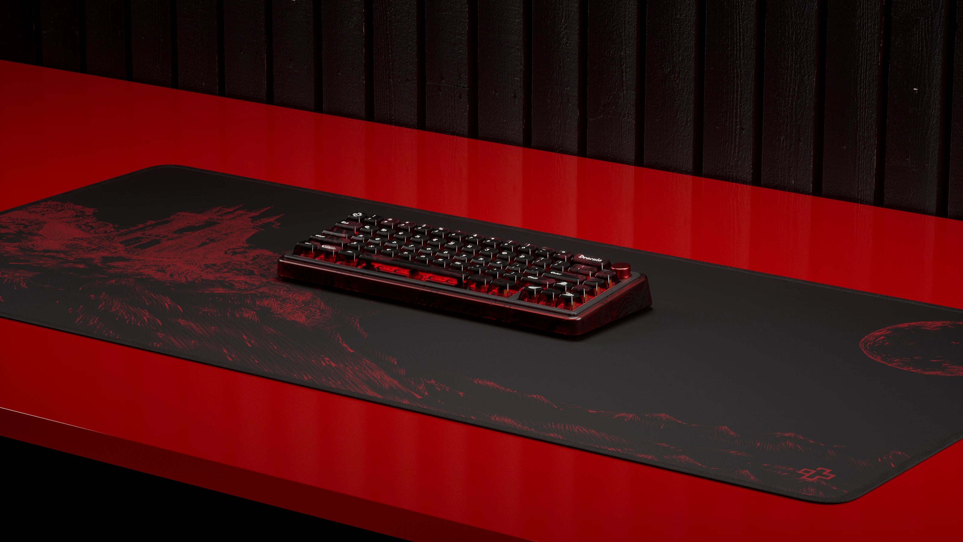 QwertyKey65 Pro Dracula Bluetooth Vezeték nélküli VIA Hotswap RGB Mechanikus Játékbillentyűzet