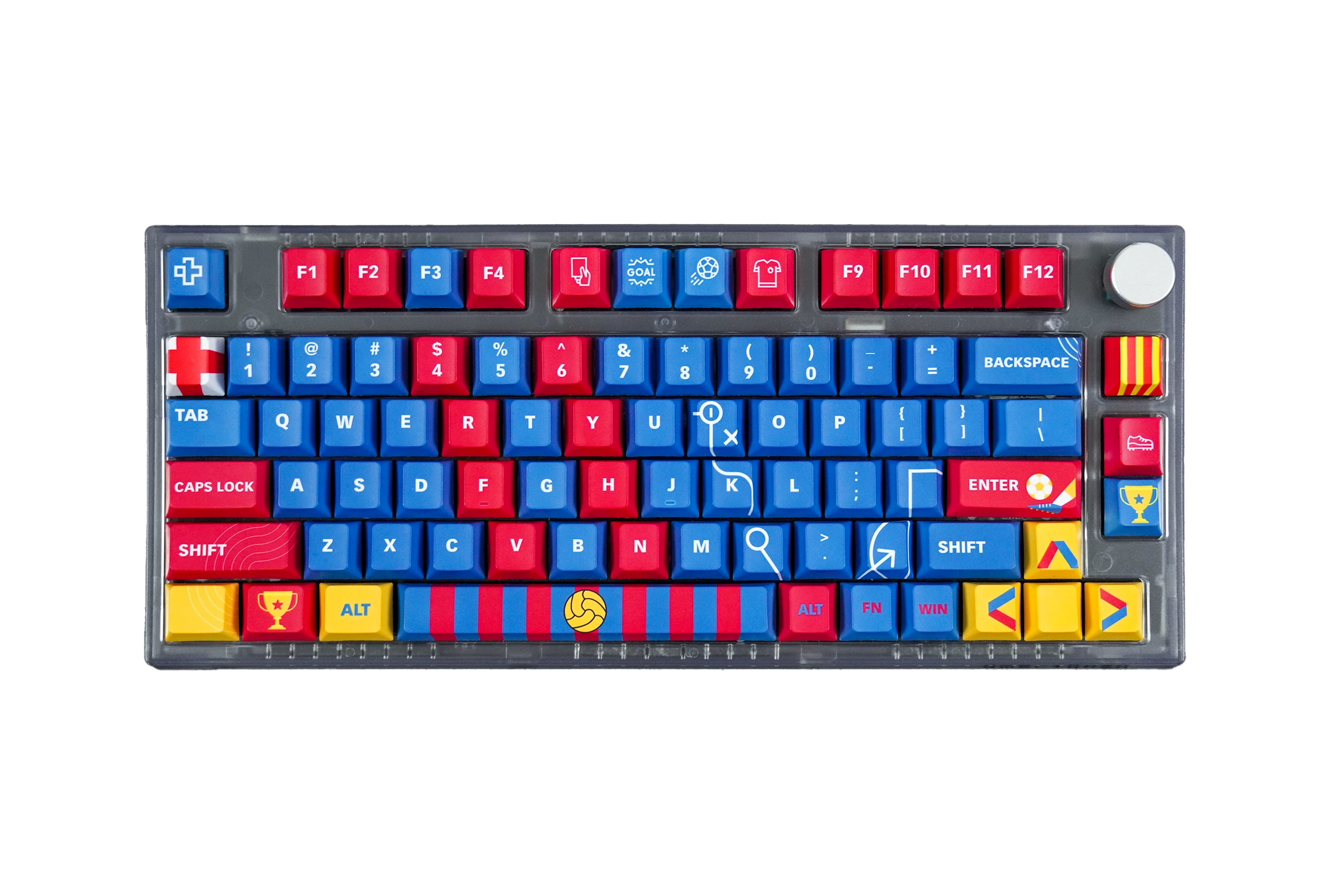 Taste QwertyKey Catalunya Dye Sub Profil Cherry szett