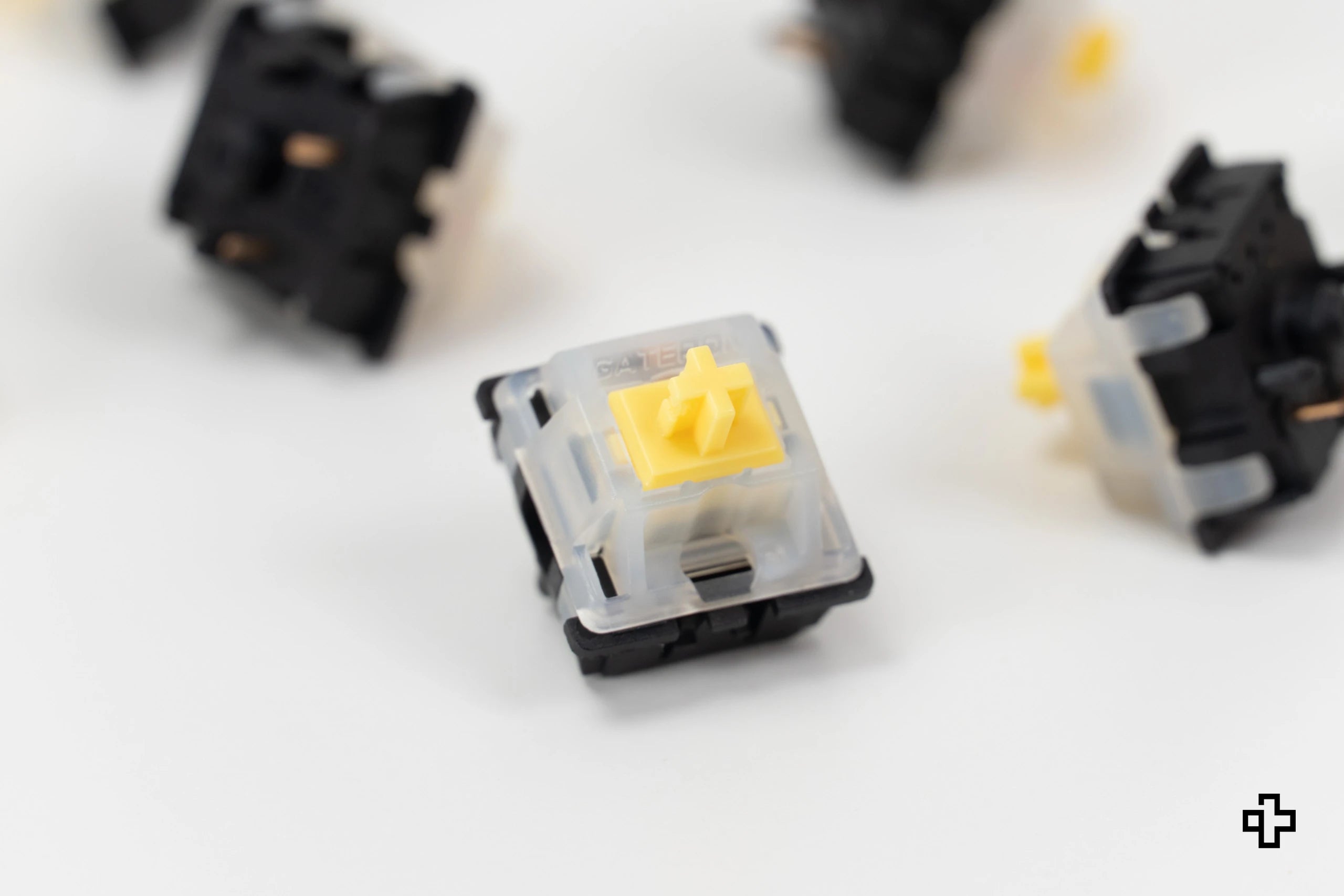 Gateron Milky Yellow Pro Fekete Alap