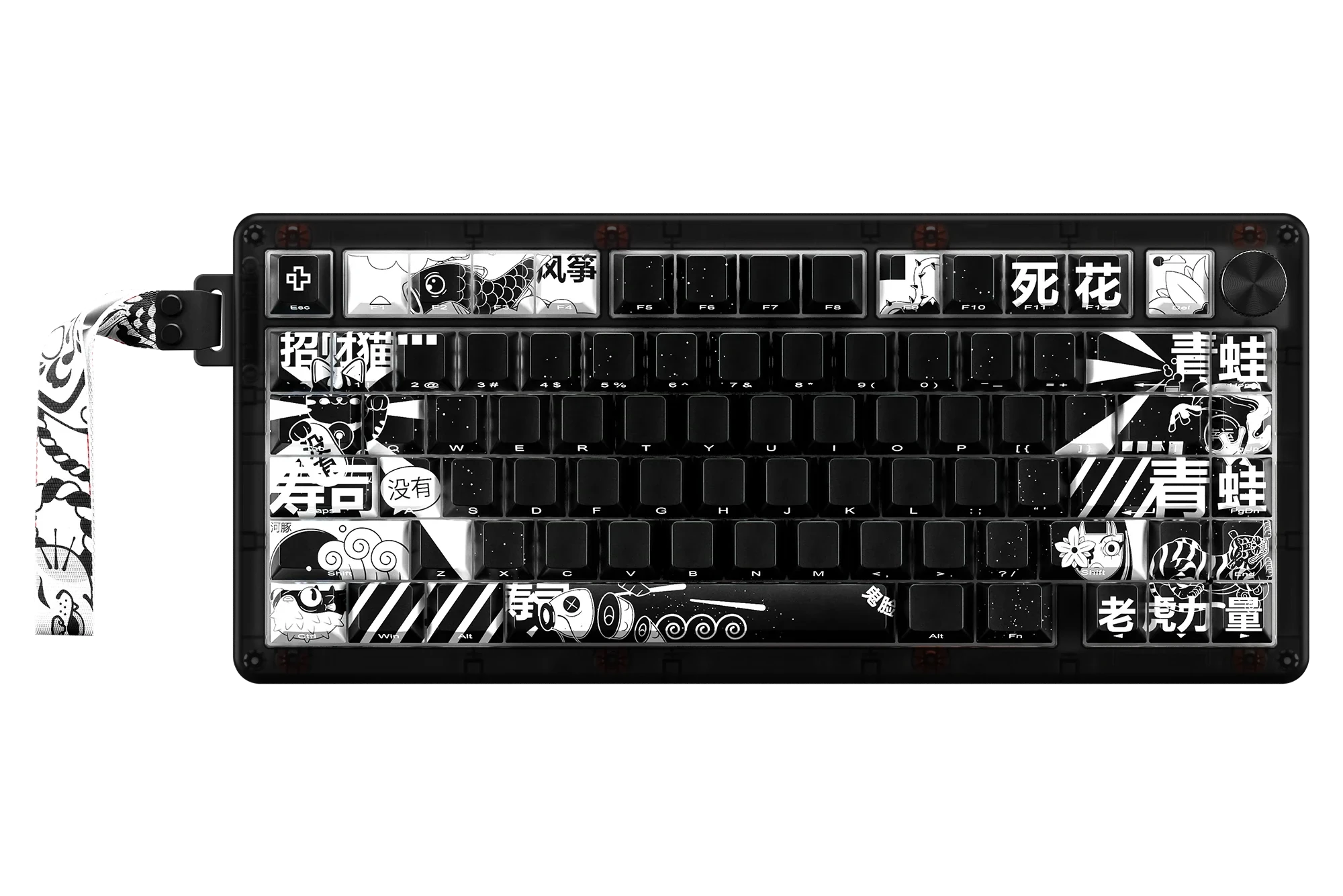 QwertyKey75 HE Momo – Hall Effekt, Gyors Trigger, RGB, Snap Tap, Mágneses Kapcsolók