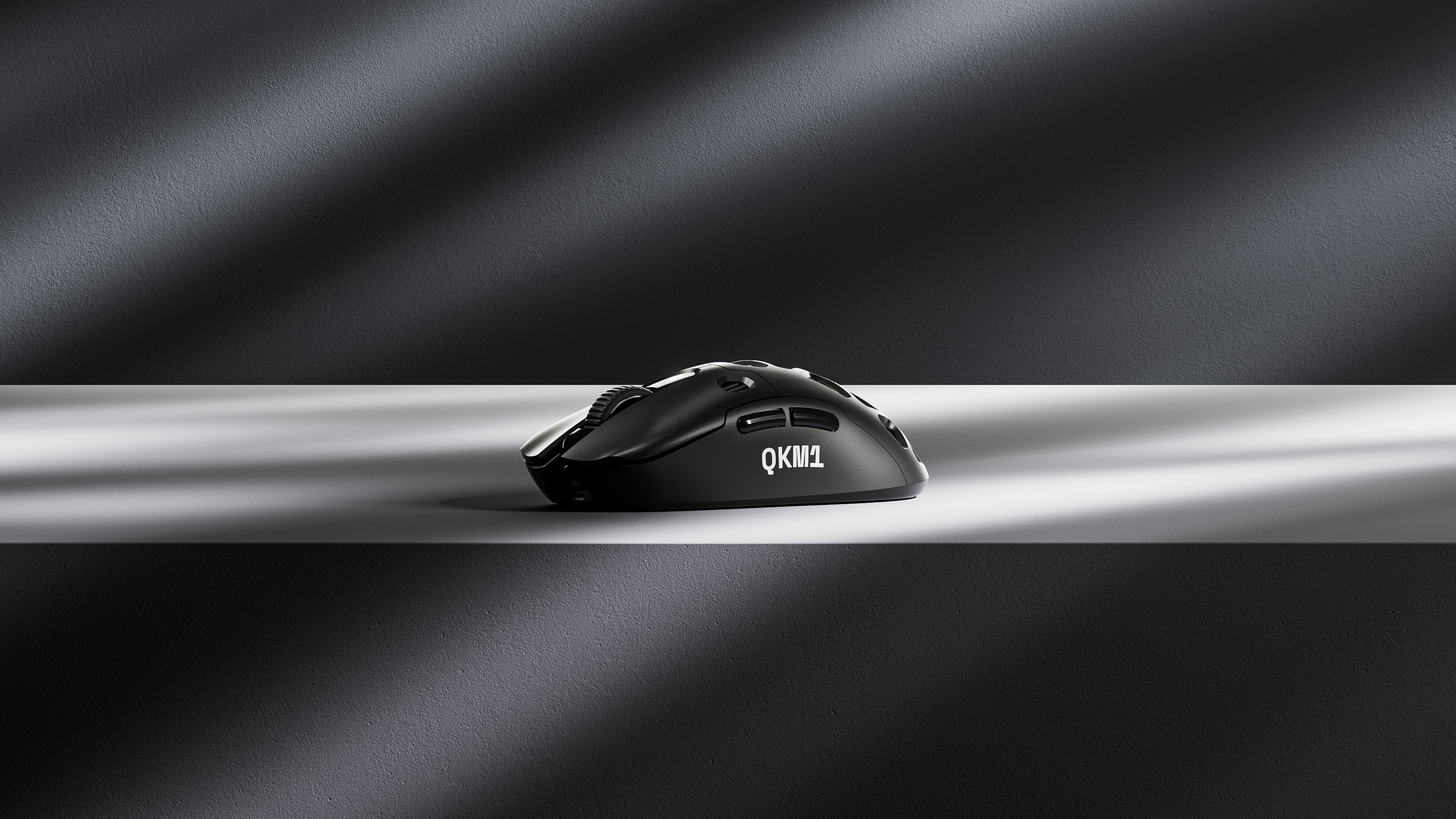 Egér QwertyKey QKM1 Vezeték nélküli Bluetooth Töltő Dokkoló Fekete
