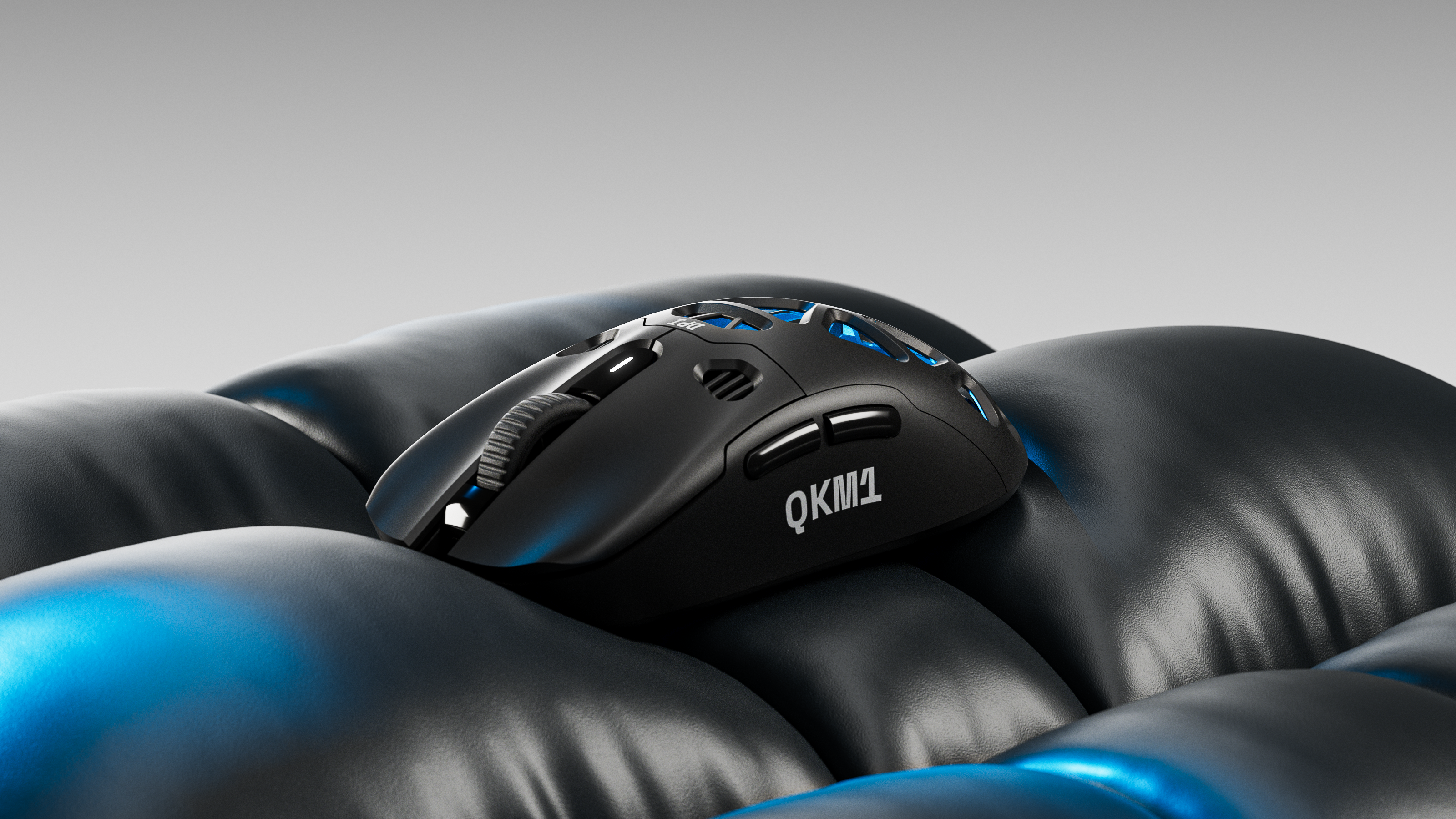 Egér QwertyKey QKM1 Vezeték nélküli Bluetooth Töltő Dokkoló Fekete