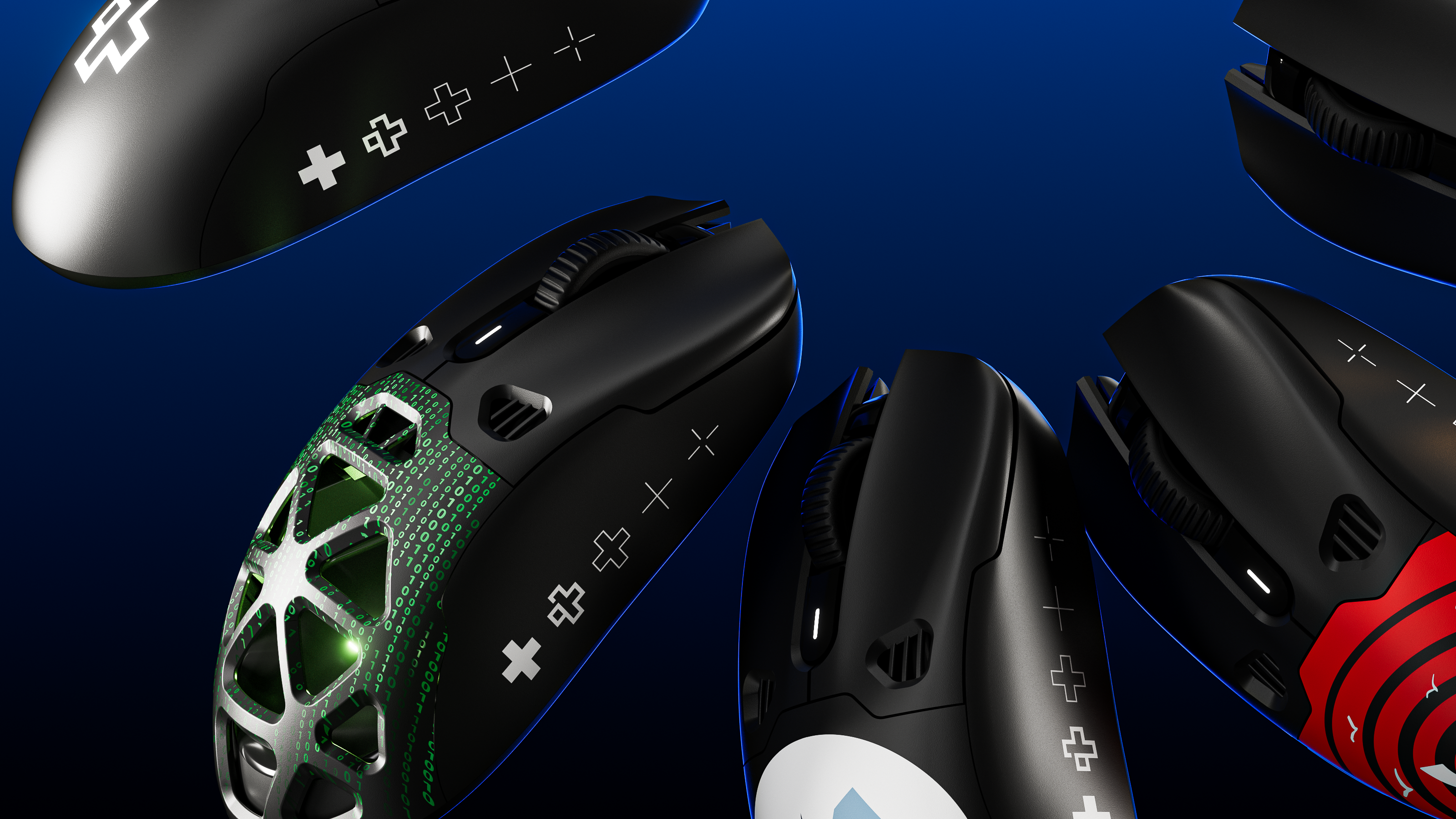 Egér QwertyKey QKM1 Vezeték nélküli Bluetooth Töltő Dokkoló Fekete