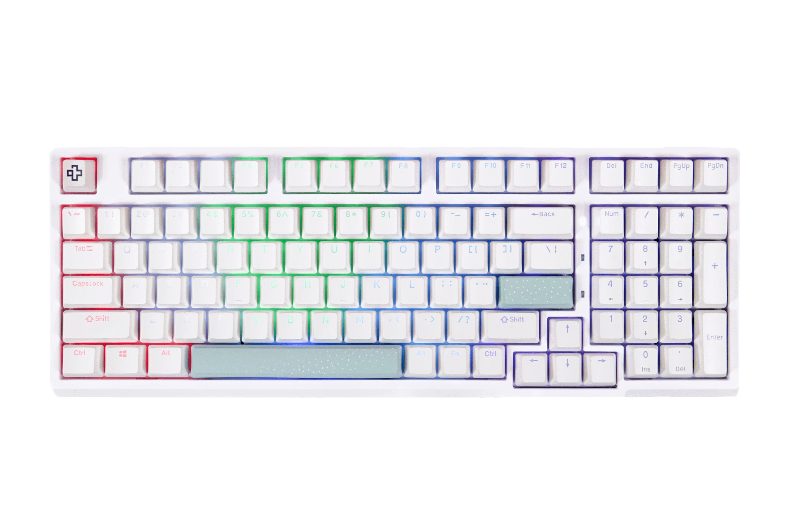 QwertyKey Salt V2 RGB Hotswap Szoftver Mechanikus Játékbillentyűzet Hotswap