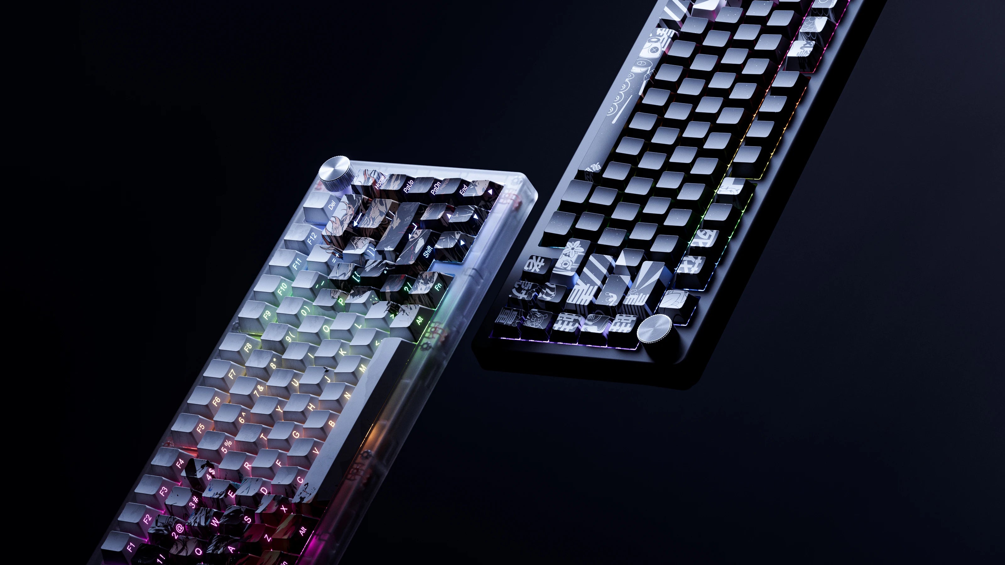 QwertyKey75 HE Striker – Hall Effektus, Gyors Trigger, RGB, Snap Tap, Mágneses Kapcsolók