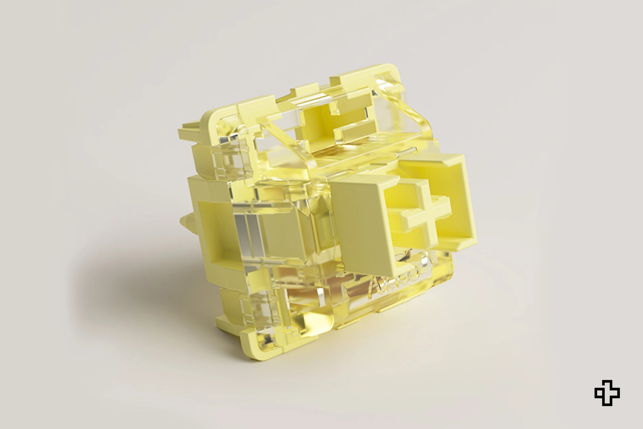 45 darab Cream Yellow Pro Switches Akko