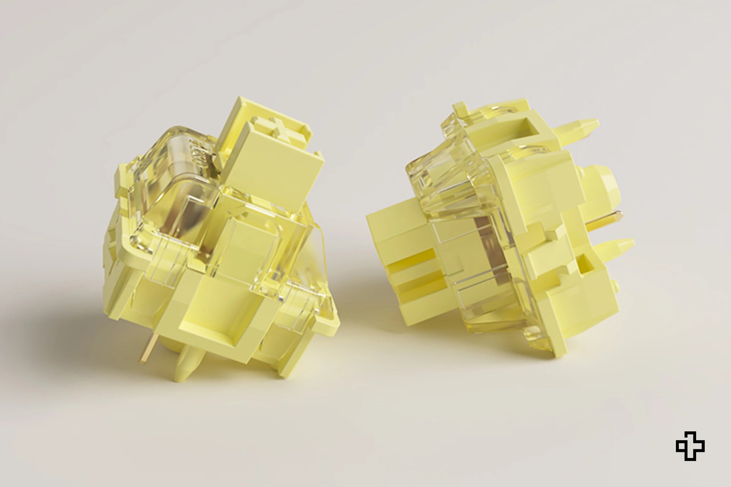 45 darab Cream Yellow Pro Switches Akko