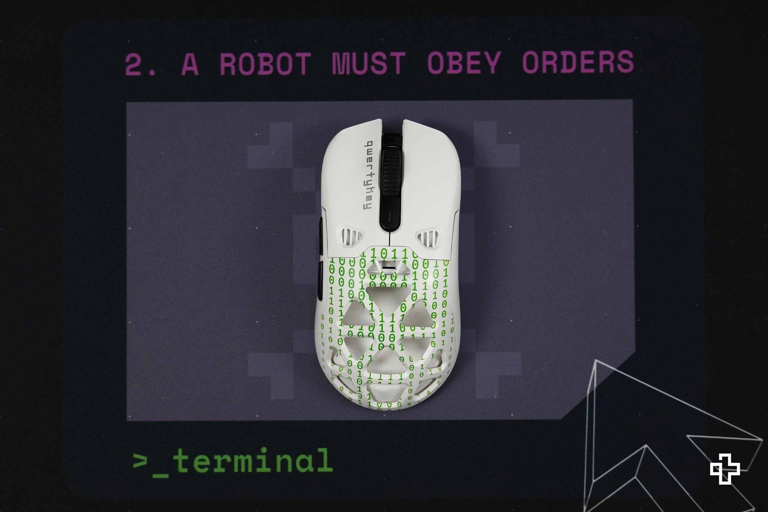 QKM1 Terminal Fehér Egérfedő