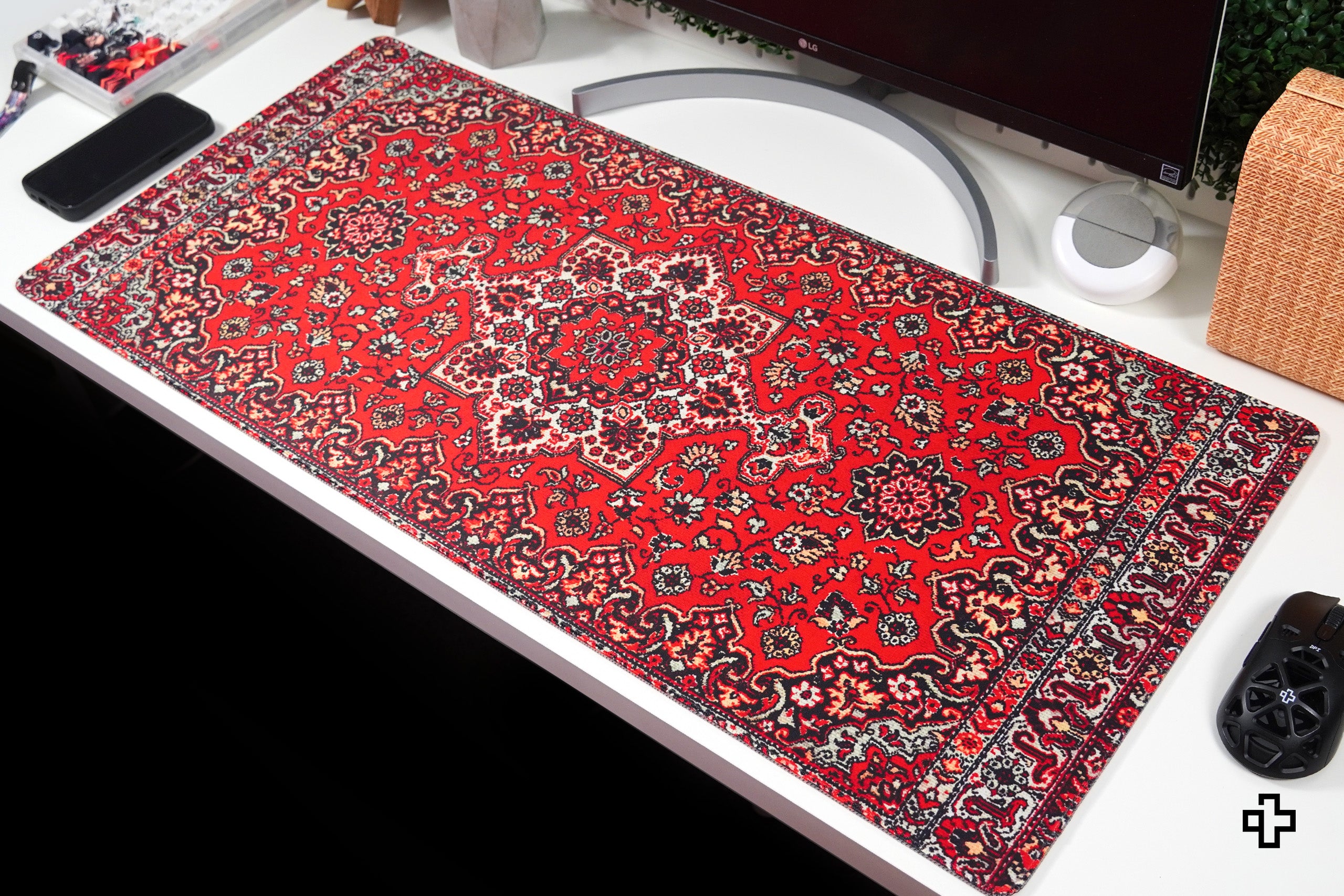 Deskmat Egérpad QwertyKey Balkáni 4mm varrott szélekkel